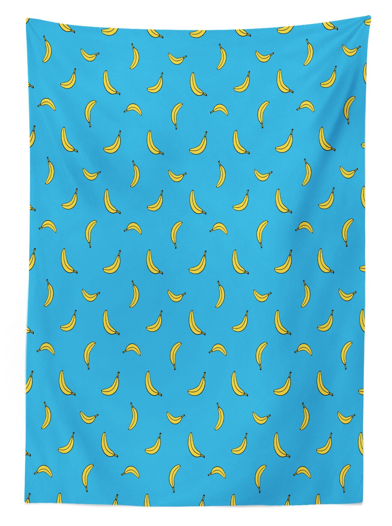 Für Himmel Waschbar Früchte geeignet den Bereich Abakuhaus Klare Banane vom Farbfest Tischdecke Außen Farben, fallen