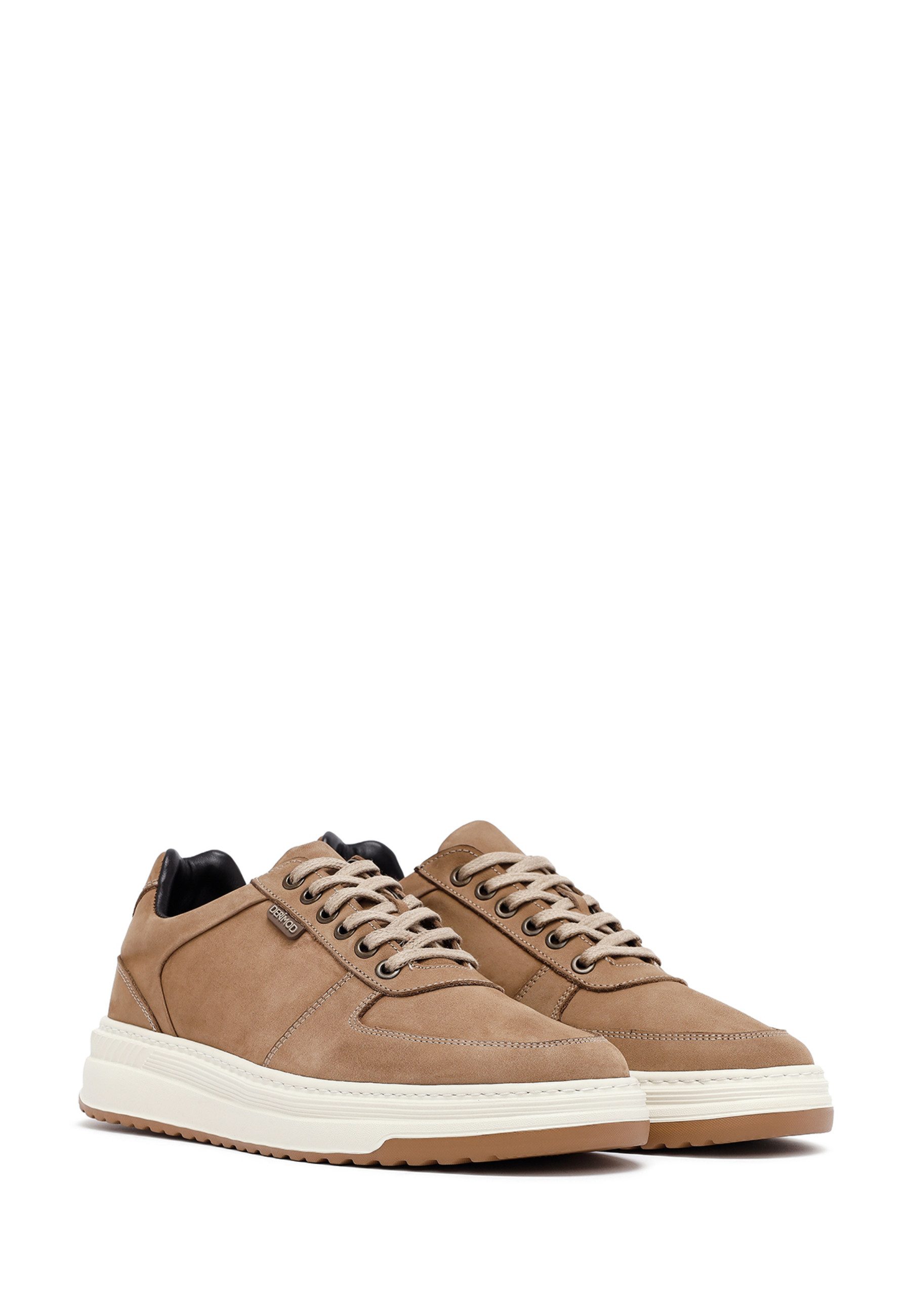 Derimod Freizeit-Sneaker aus Leder Sneaker Schnürsenkel, Lederfutter, Gummisohle