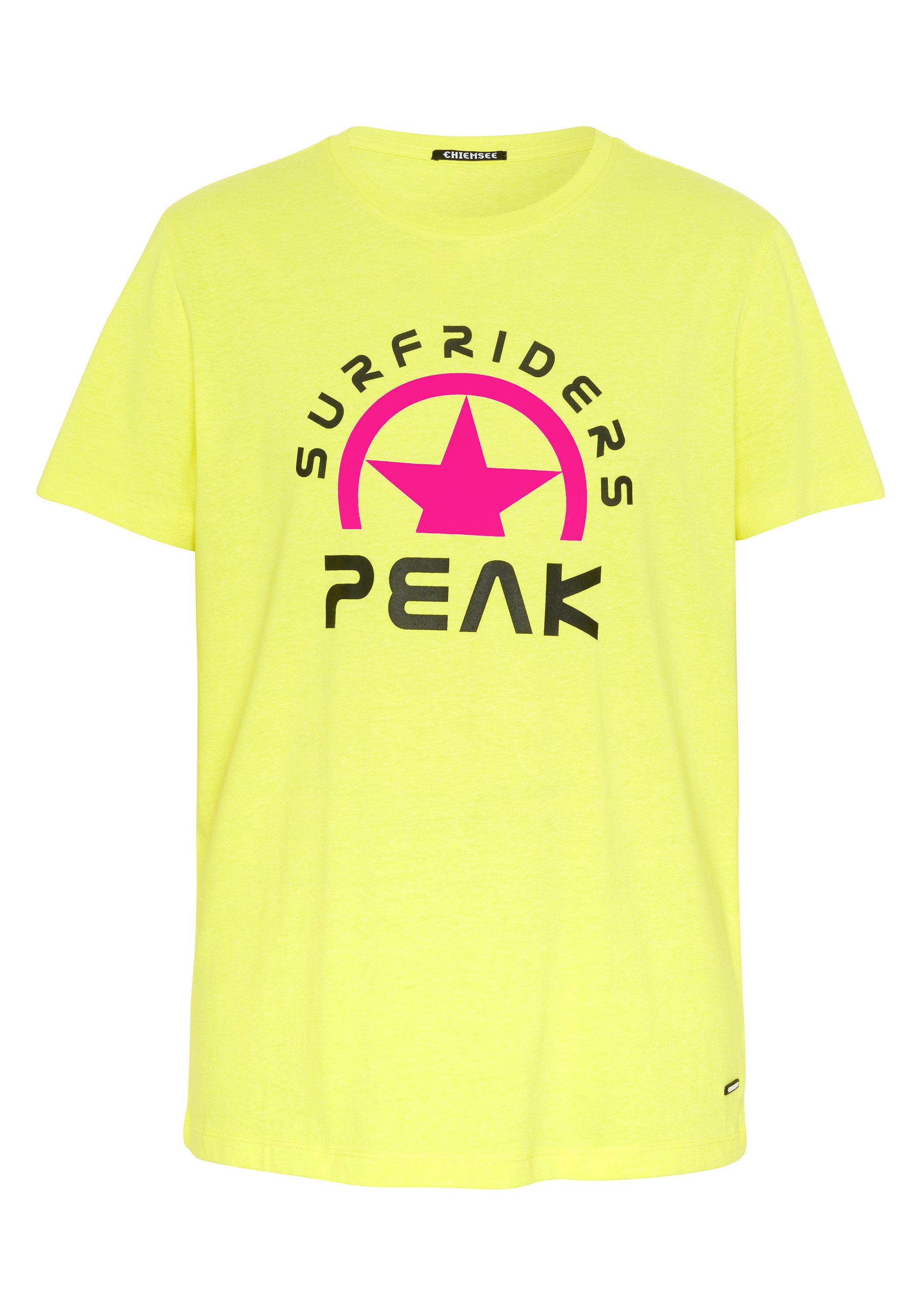 Chiemsee Print-Shirt T-Shirt im label-typischem Schriftzug-Design 1 günstig online kaufen