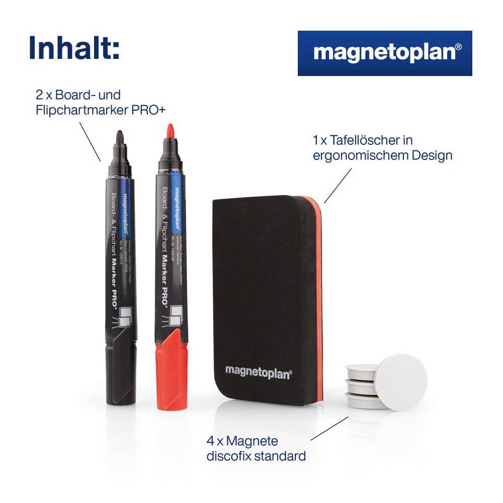 magnetoplan® Anzeigetafel Starter-Kit, Deutsch, 70 characters max (1-St)