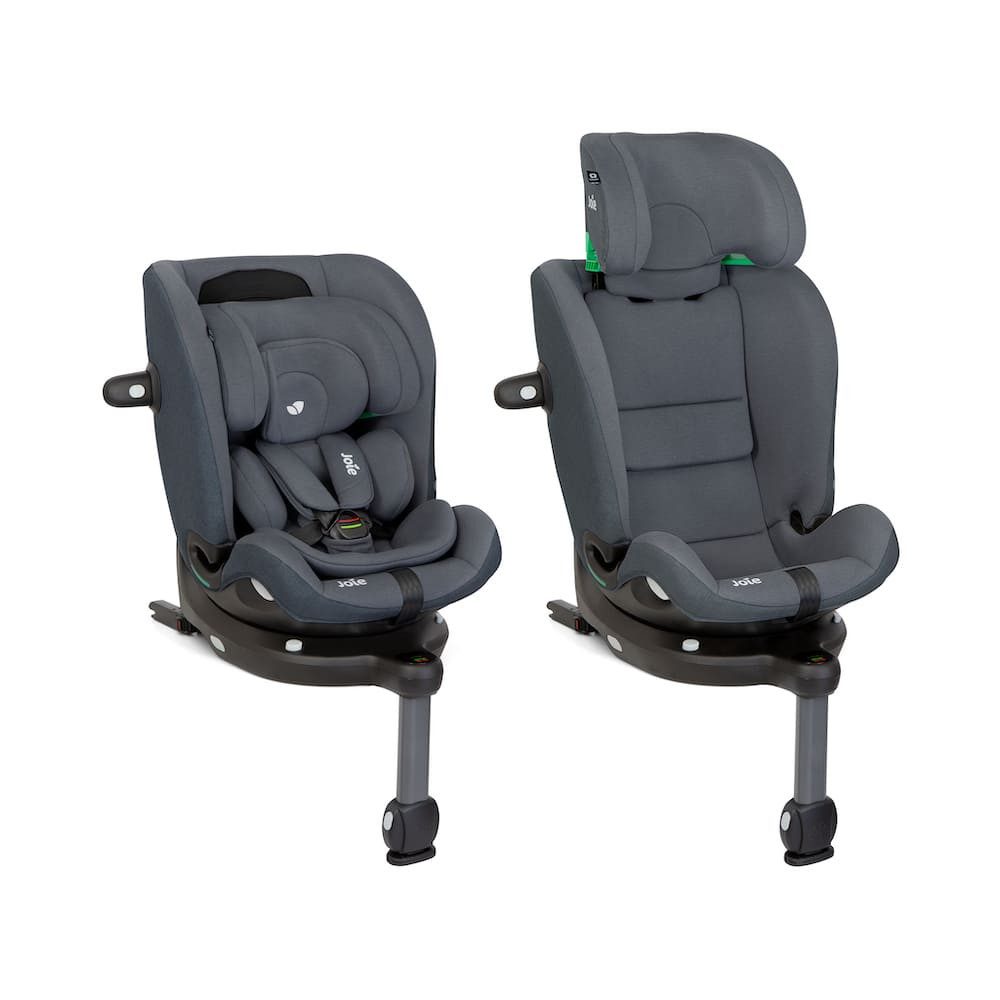 Joie Autokindersitz i-Spin 360 max - 4-in-1 drehbarer Kindersitz (40 bis 150 cm), Integrierte ISOFIX-Basis, Booster mit 3-Punkt-Gurt von 100 bis 150 cm – Bild 4 von 5