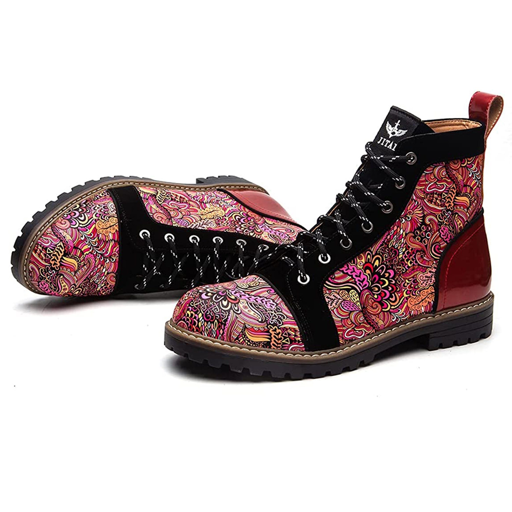 GOLDEN GOLDEN Winterstiefel Herren Schnürung Lässige Herrenstiefel Outdoorwinterstiefel