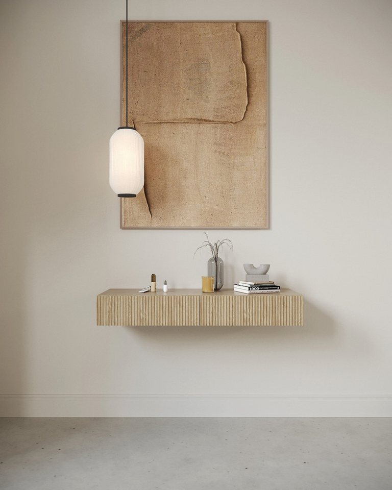 Selsey Schminktisch NOLIE, mit 2 Schubladen, Holznachbildung,110 cm