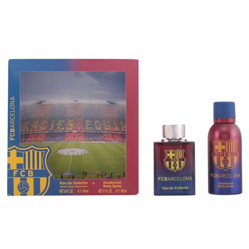 Air-Val Deo-Roller FC Barcelona Eau De Toilette Spray 100ml Set 2 Artikel