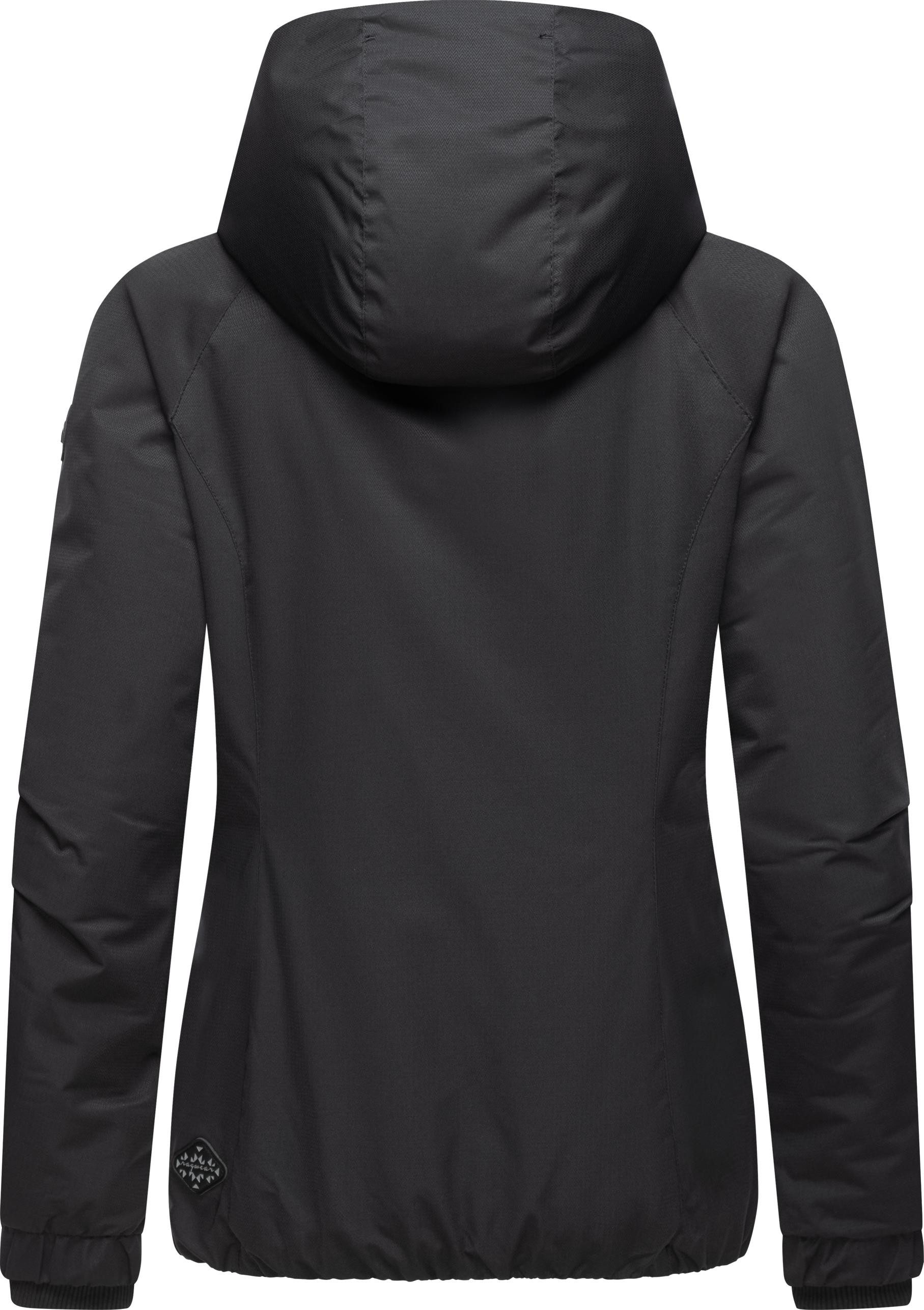 Ragwear Winterjacke Dizzie Warm Rain Wasserdichte warme Damen Jacke mit Kapuze