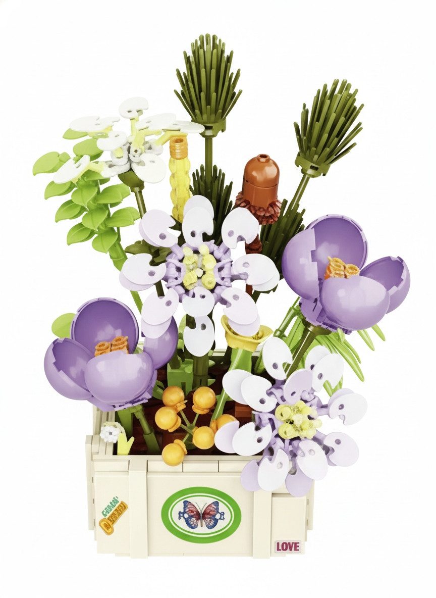 COIL Blumenstrauß, Bausteinset, Spielbausteine, Baukasten Spielbauklötze, ( günstig online kaufen