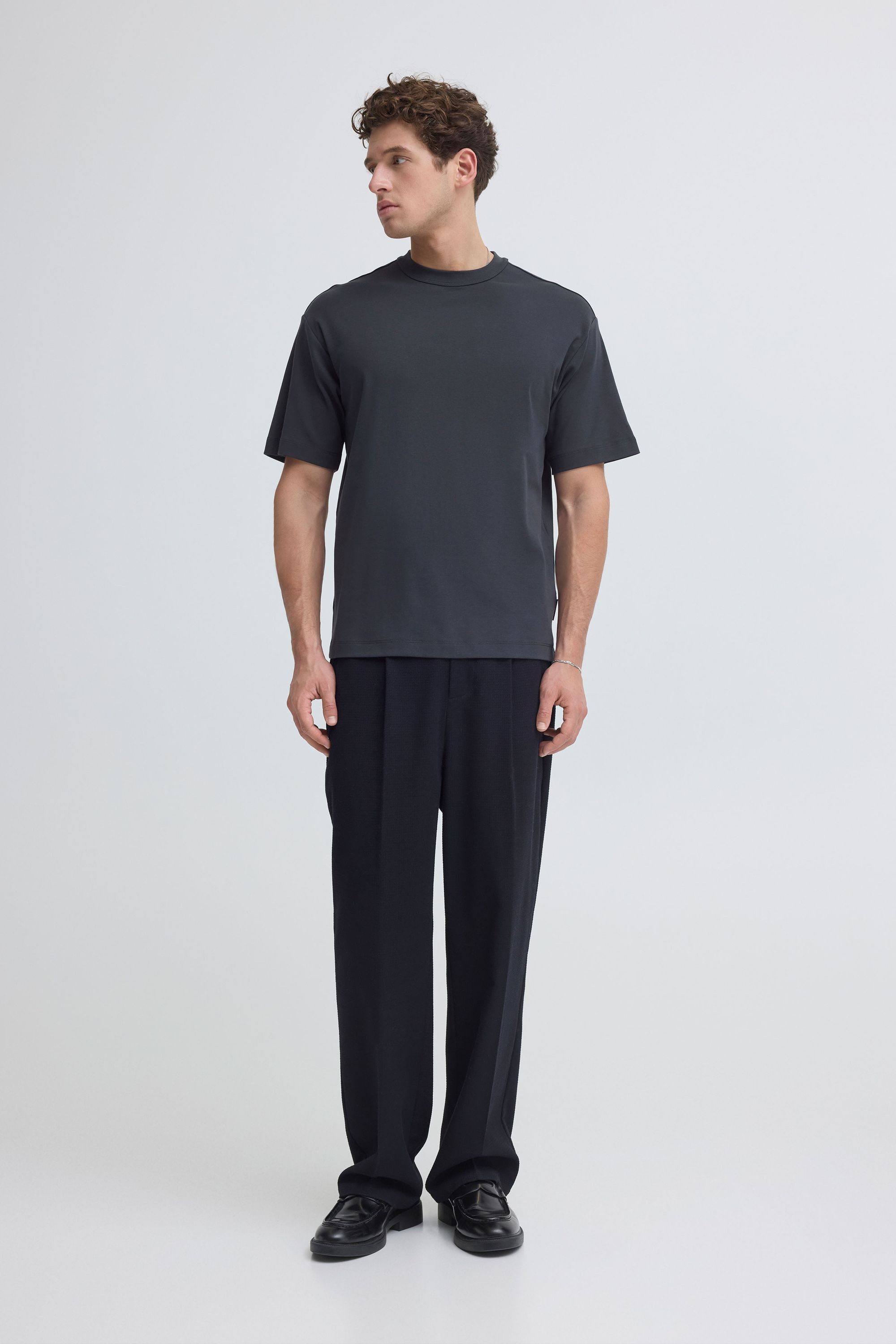 Casual Friday Rundhalsshirt CFEkberg Basic Boxy T-Shirt