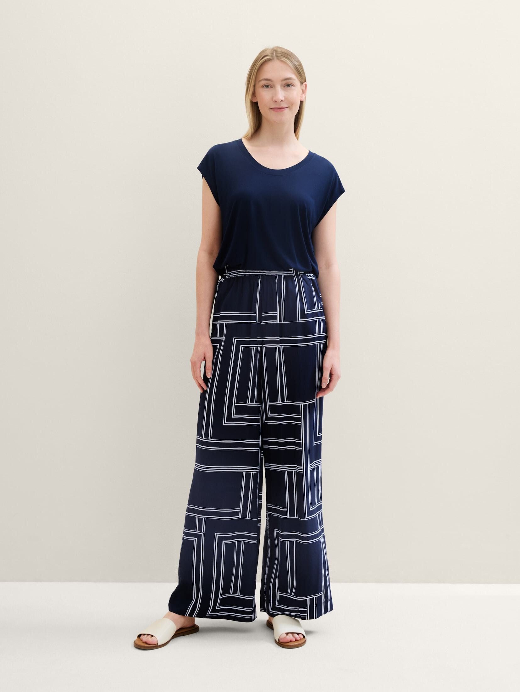 TOM TAILOR Culotte Loose Palazzo Hose