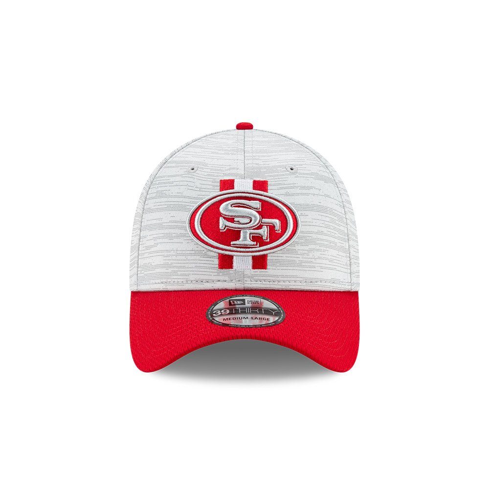 Sport Caps New Era Flex Cap New Era NFL SAN FRANCISCO 49ERS 2021 Training Camp 39THIRTY Stretch Fit Cap