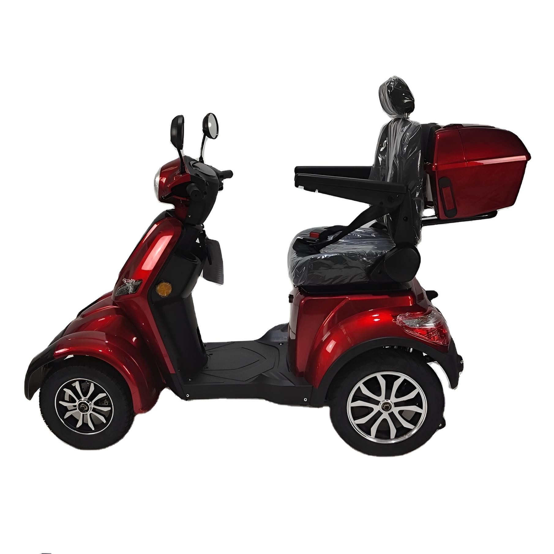 TZIpower E-Motorroller Seniorenmobil Mobility Scooter 1000W 60V 30AH 25km/h, Elektromobil, 1000 W, 25 km/h