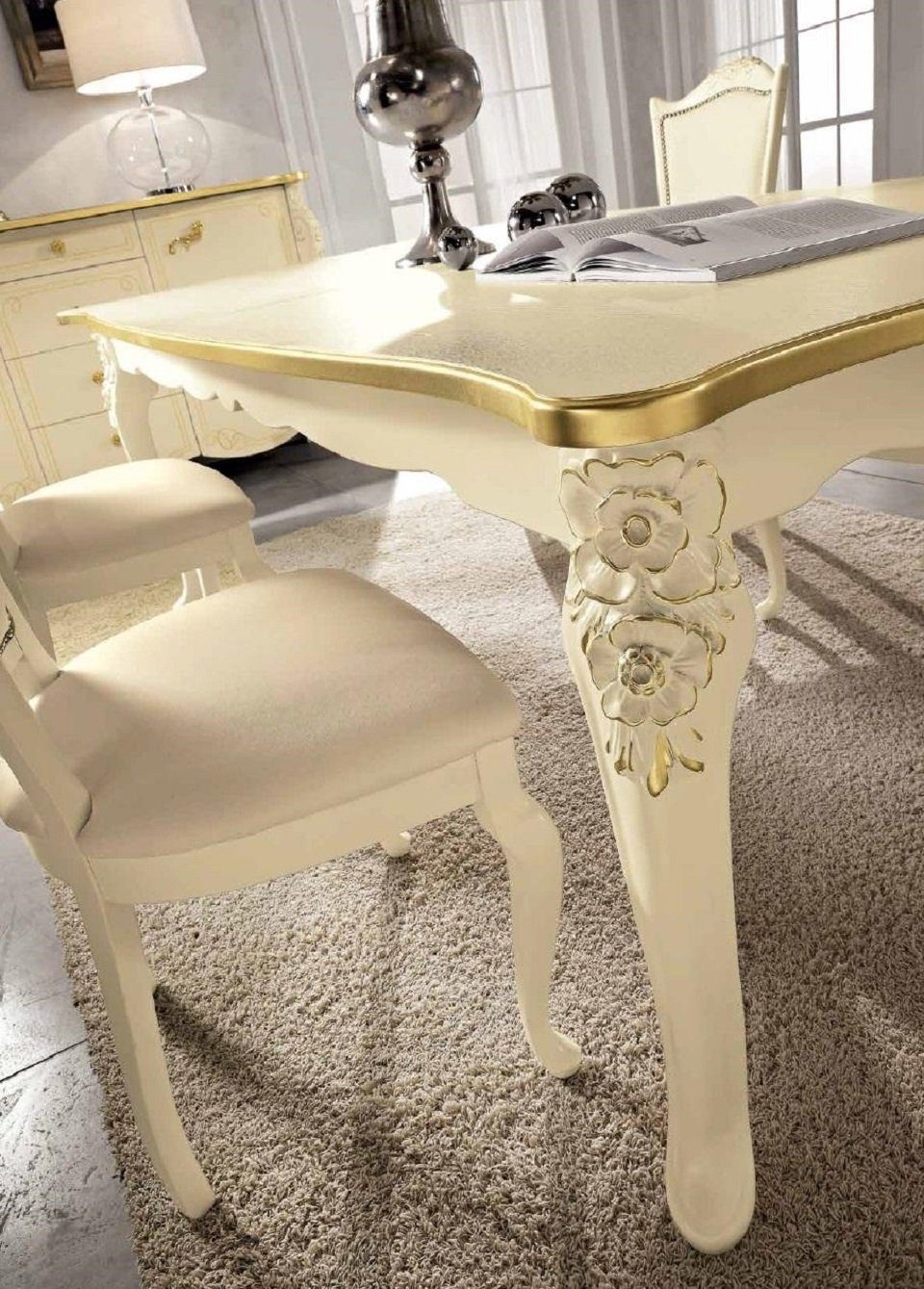 JVmoebel Italienische Tische Esszimmer Esstisch Tisch Esstische Esstisch Style Möbel