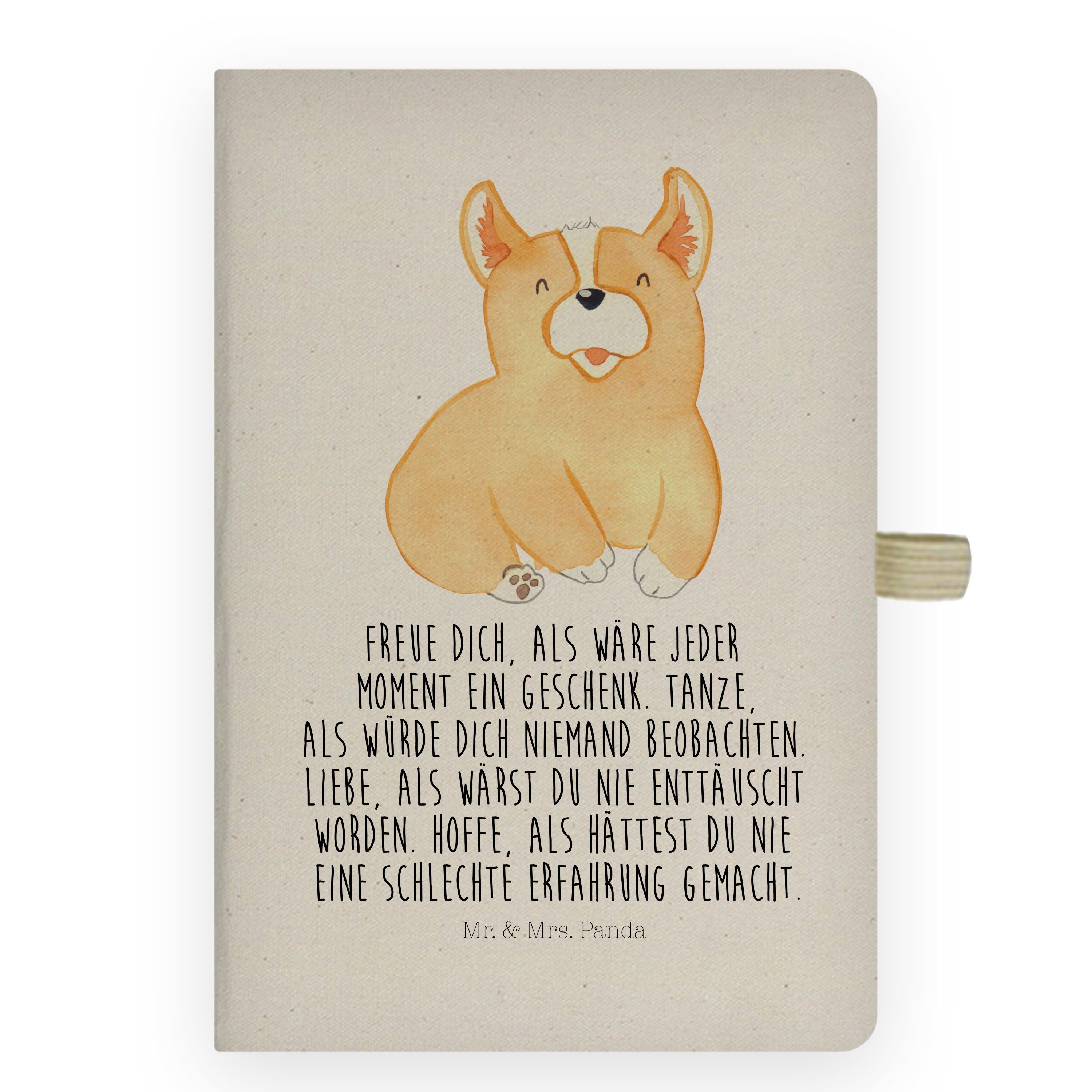Mr. & Mrs. Panda Notizbuch Transparent Hundespruch, Journal