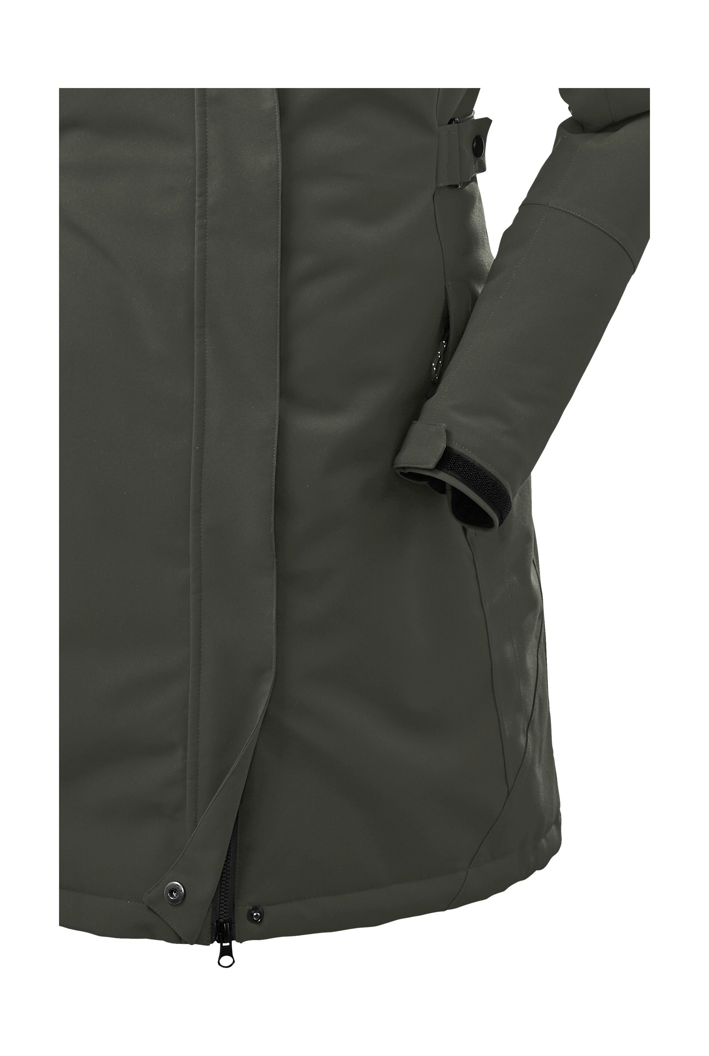 Killtec Parka KOW 165 WMN PRK Wasser- und winddichter Parka mit Teddyfleece und abnehmbarer Kapuze – Bild 4 von 5