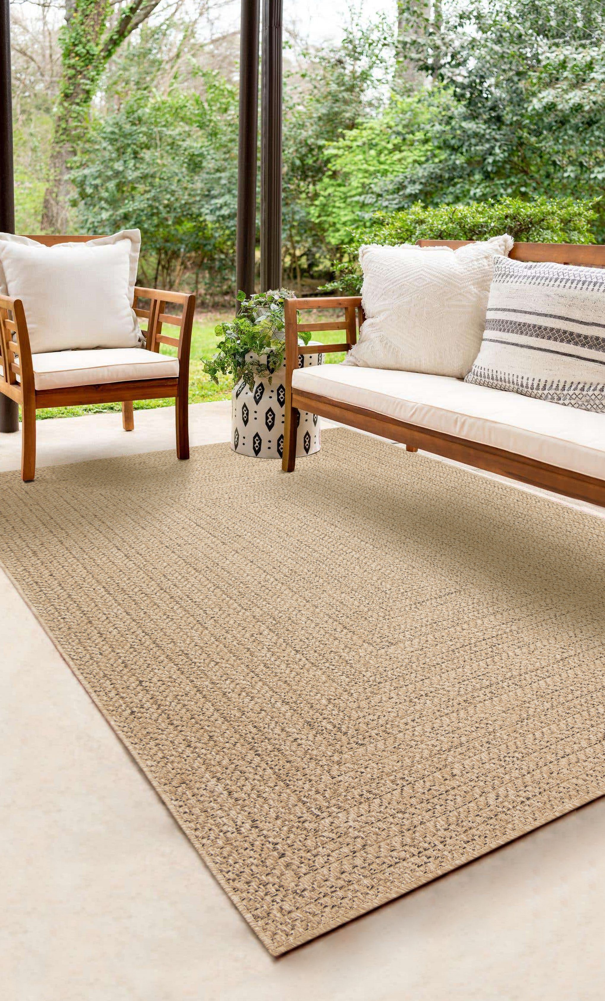 Teppich the carpet Kansas - robuster In- und Outdoor Teppich, the