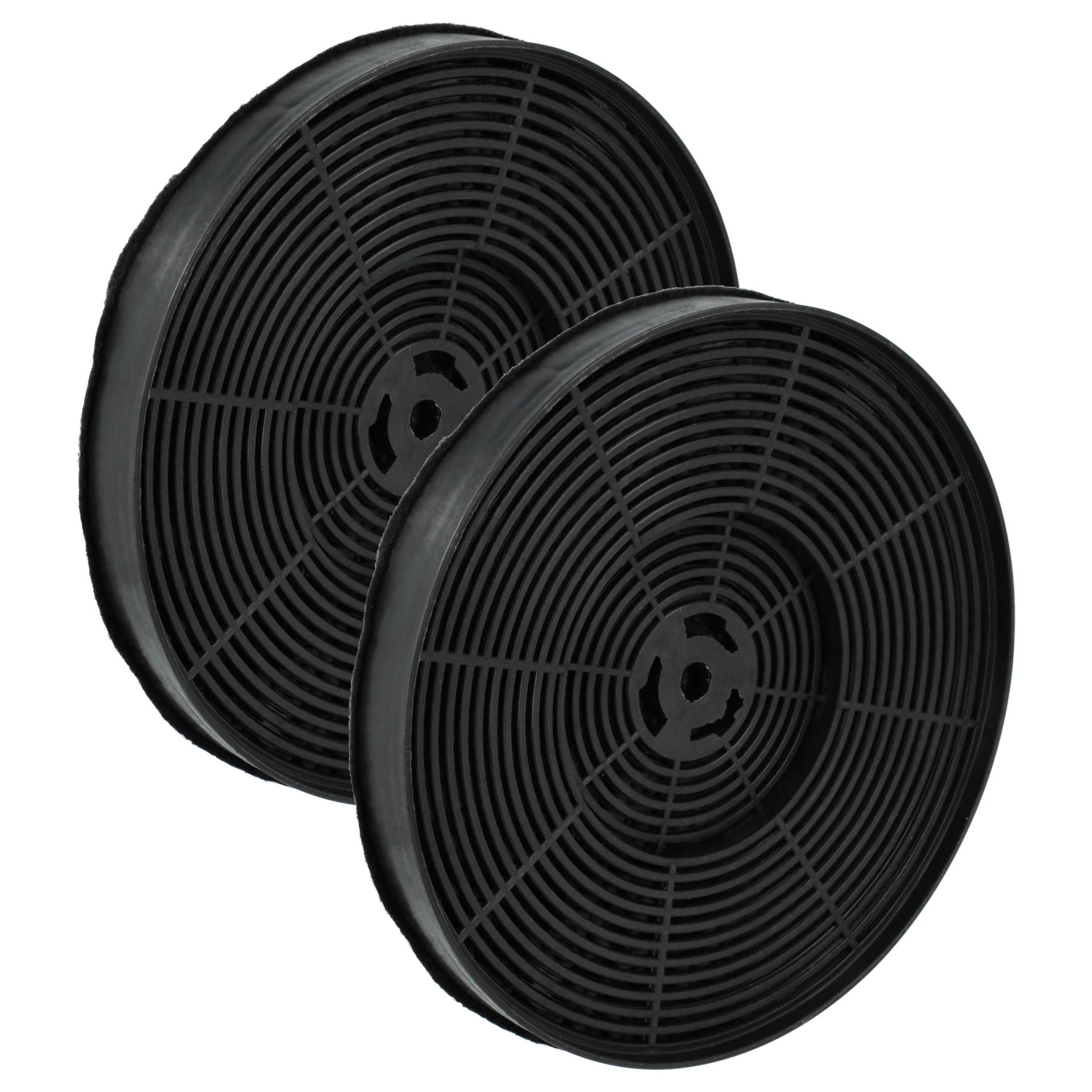 vhbw Aktivkohlefilter passend für Exquisit FSH60, KFD 60-2.1, EBH4MI, KFD627-2, KFD907-2L, Zubehör für Exquisit FSH60 KFD 60-2.1 EBH4MI KFD627-2 KFD907-2L KFD6-2 KFD607-2L