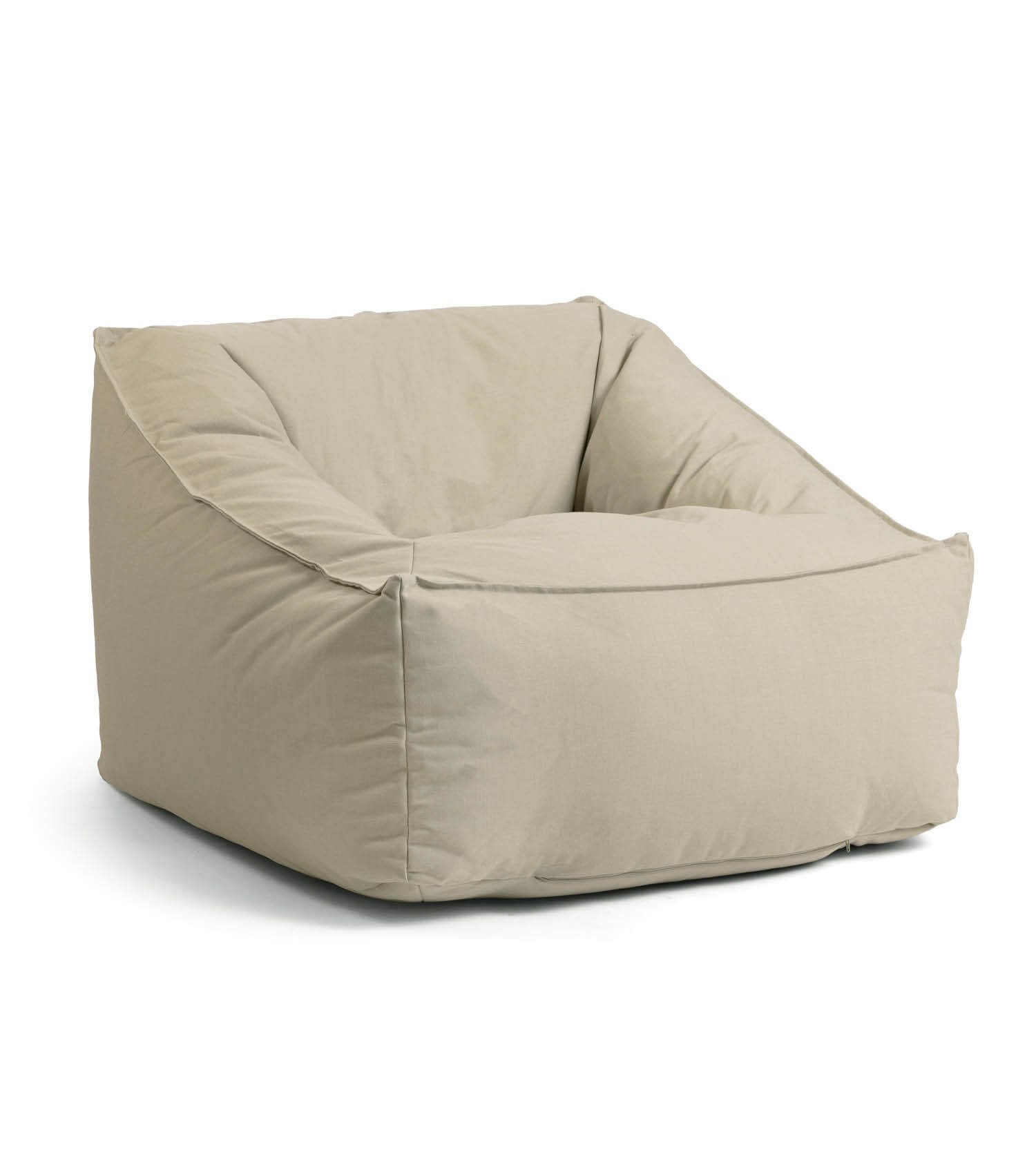 mokebo Sitzsack Der Sunnyboy (für drinnen & draußen), Bean Bag Outdoor für Kinder & Erwachsene, Gartenliege in Sand