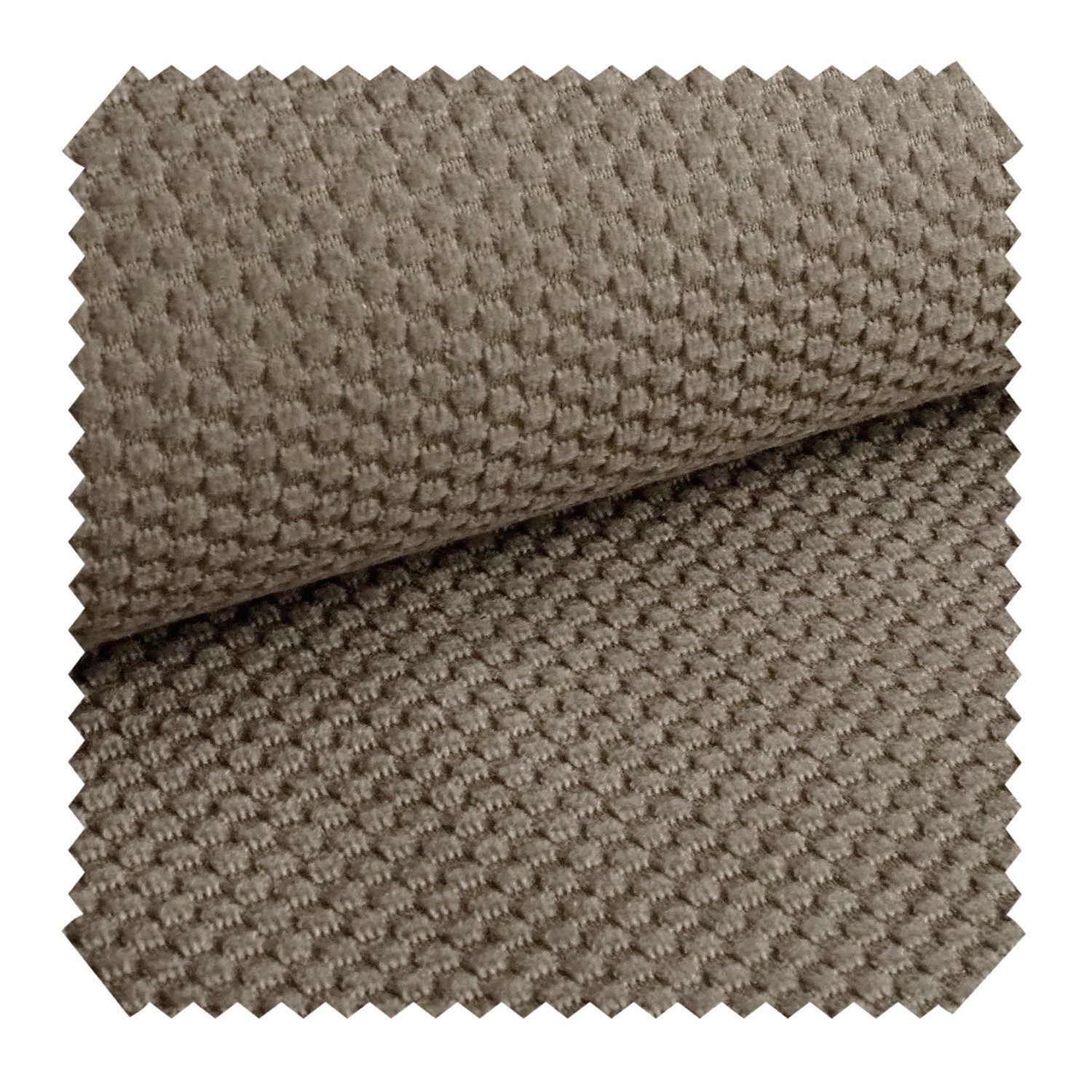 novely® Stoff MAKAO Ultraweicher Polsterstoff Velours mit Wabenstruktur, Strapazierfähig, Kuschelweich, Meterware, 1lfm