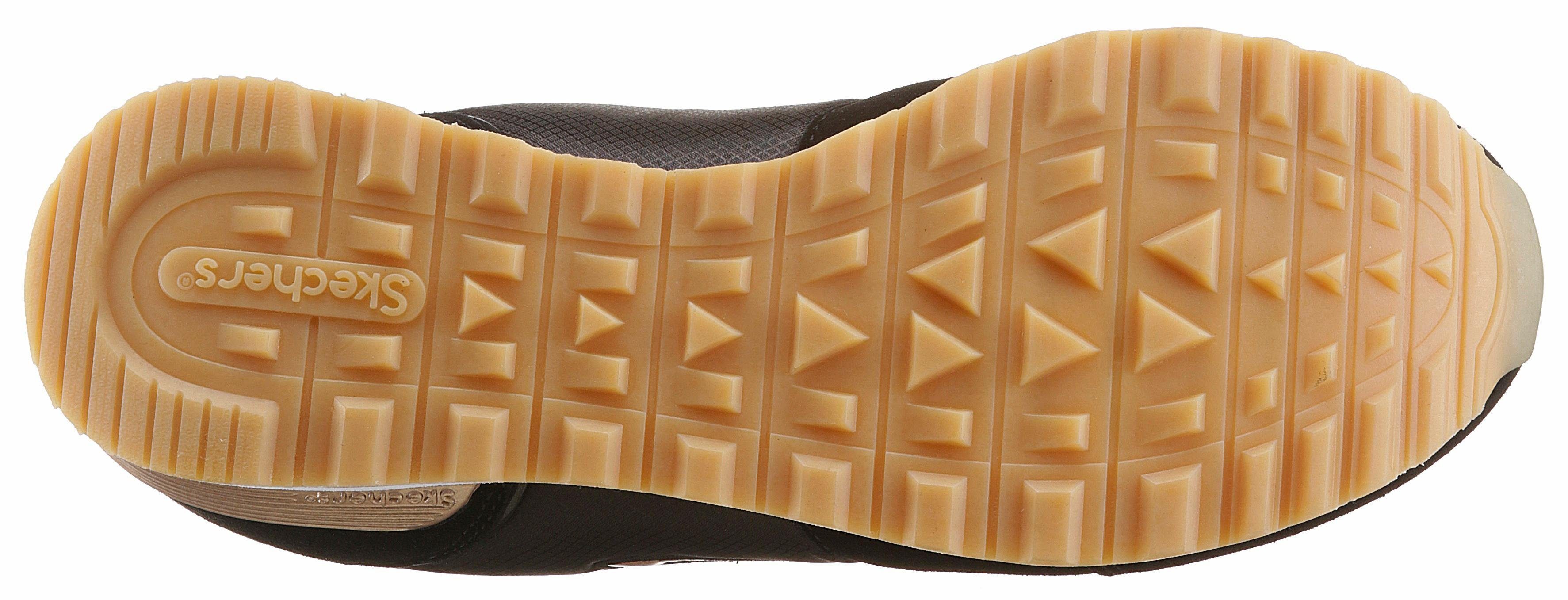 Skechers OG 85 - Ausstattung Air-Cooled schwarz-goldfarben GURL mit Sneaker komfortabler Foam Memory GOLDN
