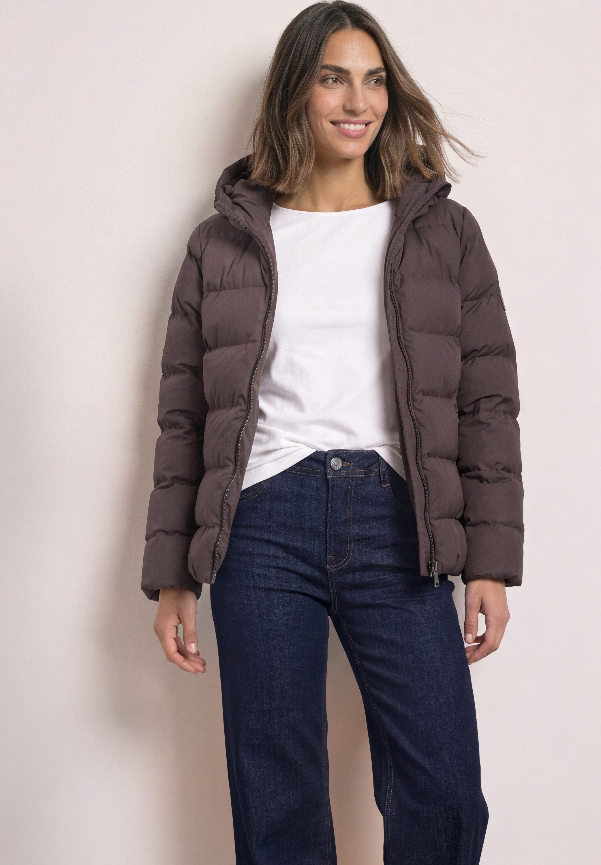 STREET ONE Steppjacke mit Kapuze