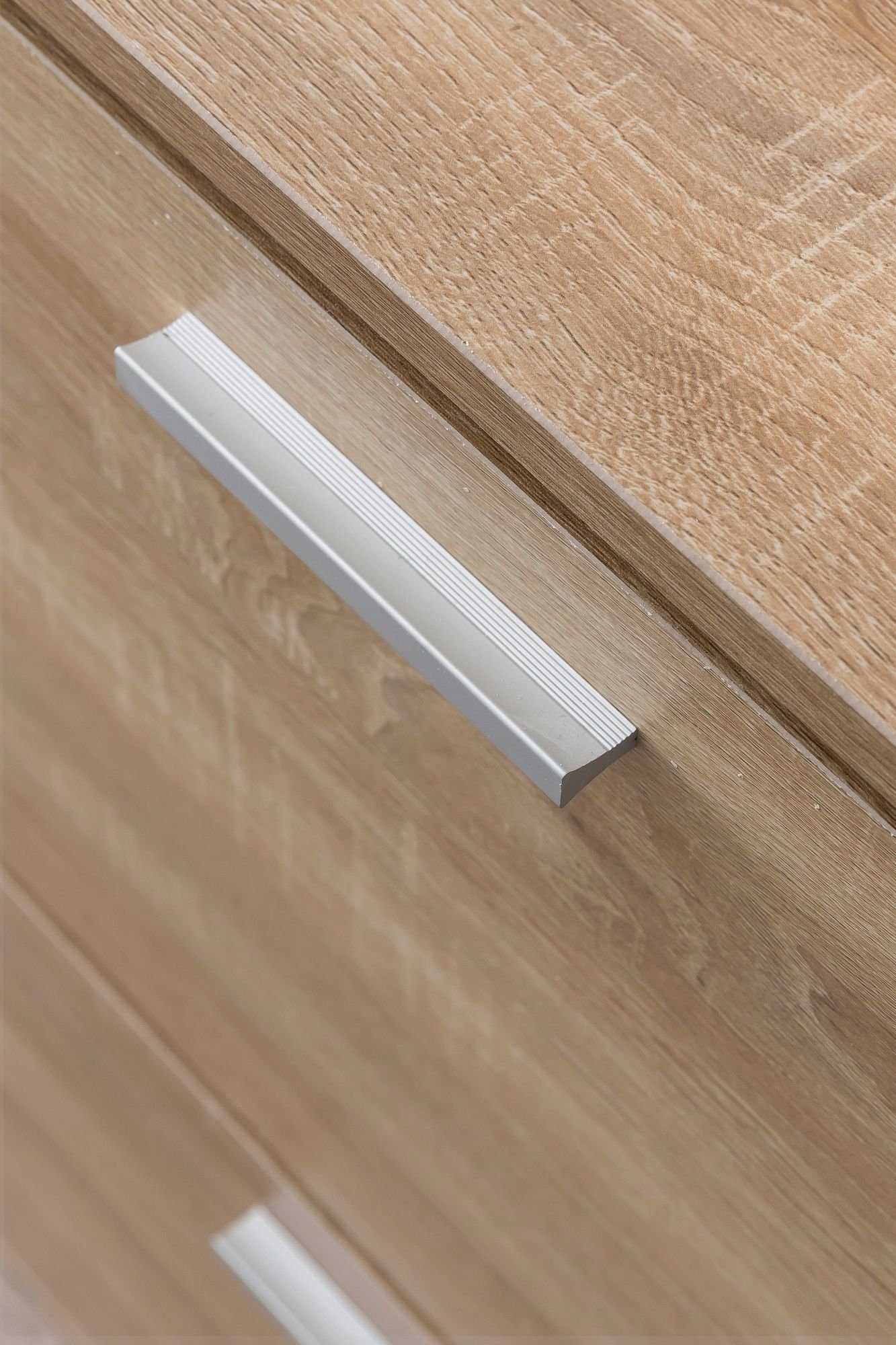 möbelando Schuhschrank Schuhschrank WL5.828 Modern 120 x 81 x 24 cm Holz Schuhregal Sonoma 4 24 x 81 x 120 cm (B/H/L)