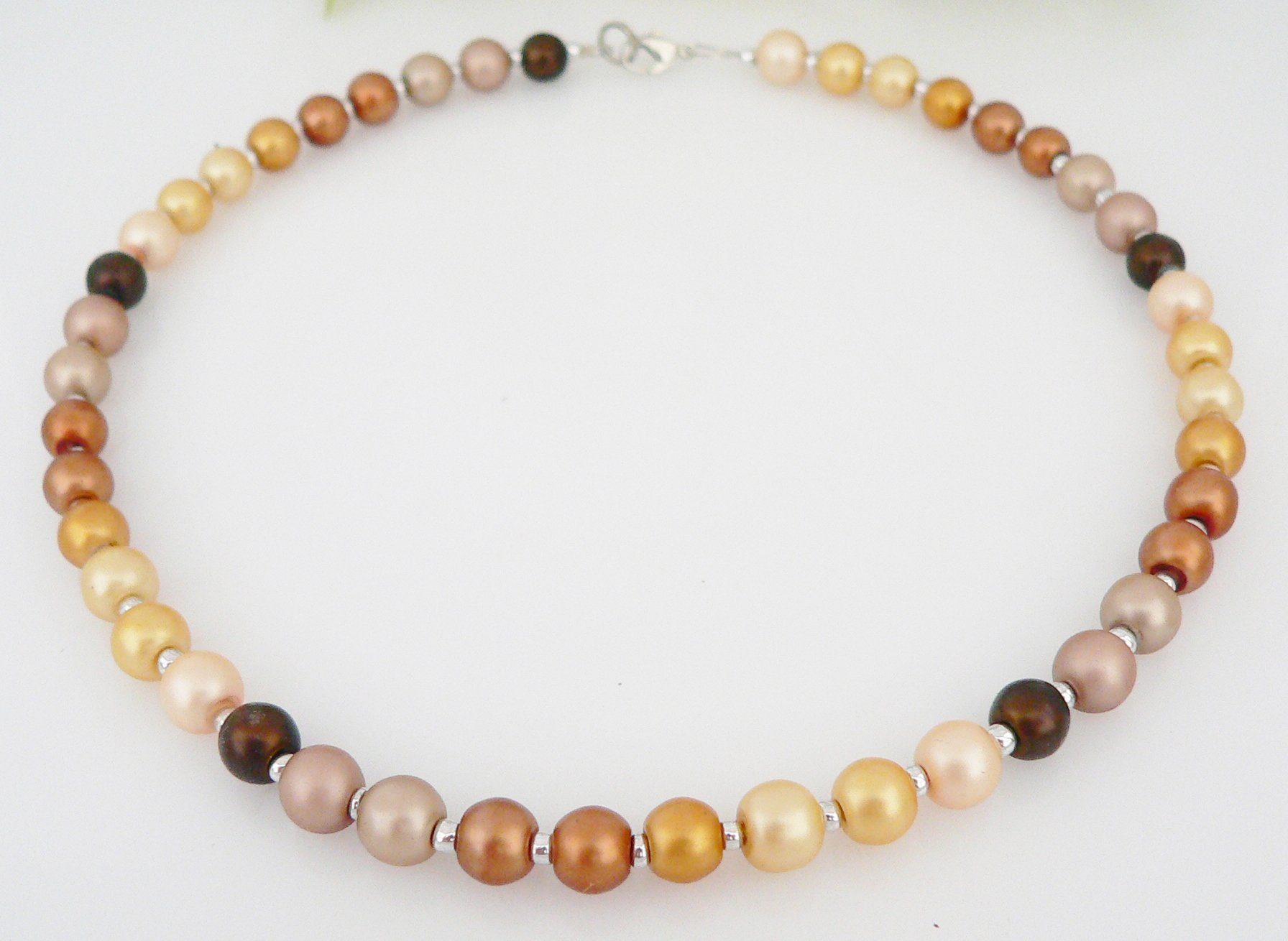 traumschmuck Collier 441g Collier Glasperlen seidenmatt günstig online kaufen