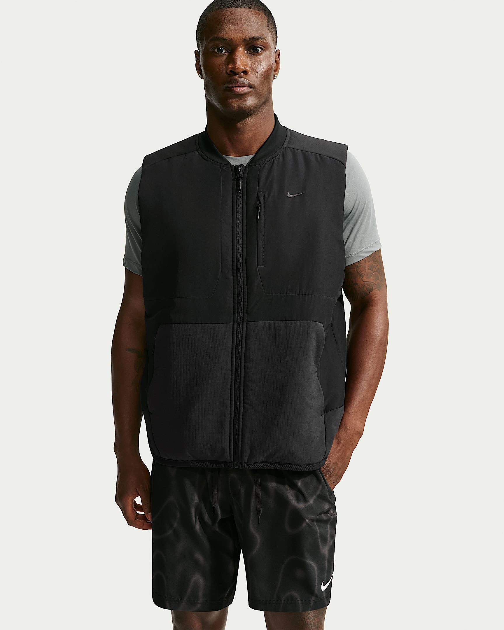 Nike Funktionsweste M NK UNLIMITED UTILITY VEST atmungsaktiv, schnell trocknendes Material, auch in großen Größen