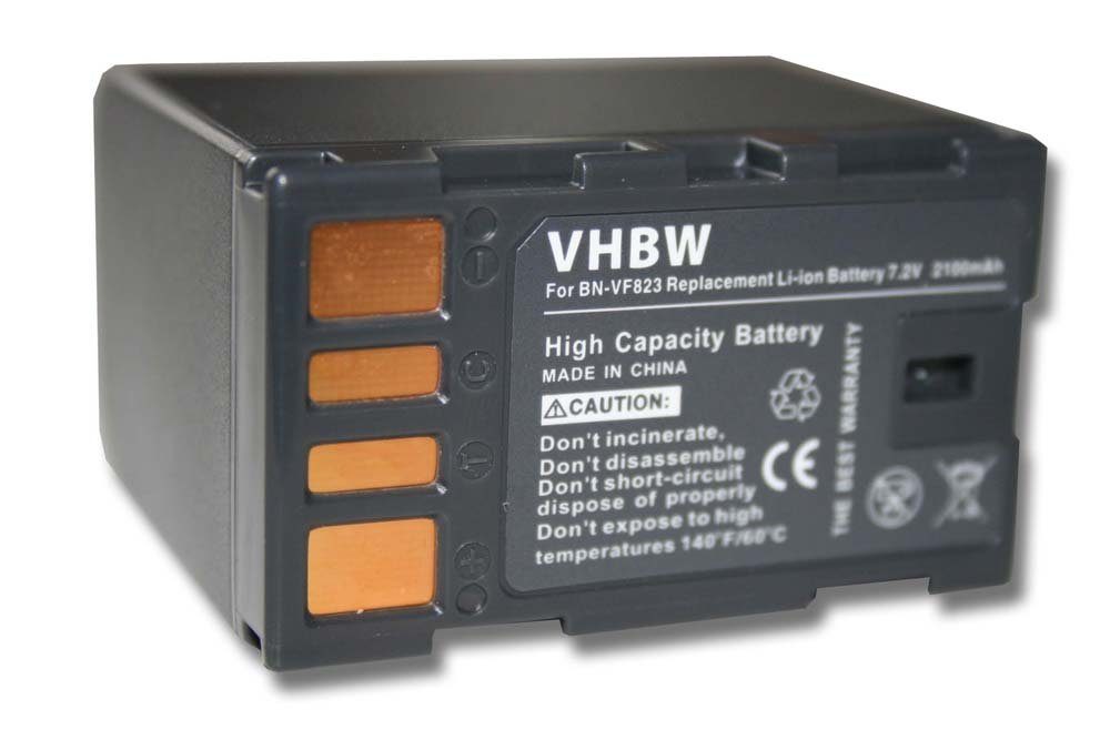 vhbw passend für JVC GZ-HD3, GZ-HD10, GZ-HD10ex, GZ-HD30, GZ-HD300, Kamera-Akku 2100 mAh