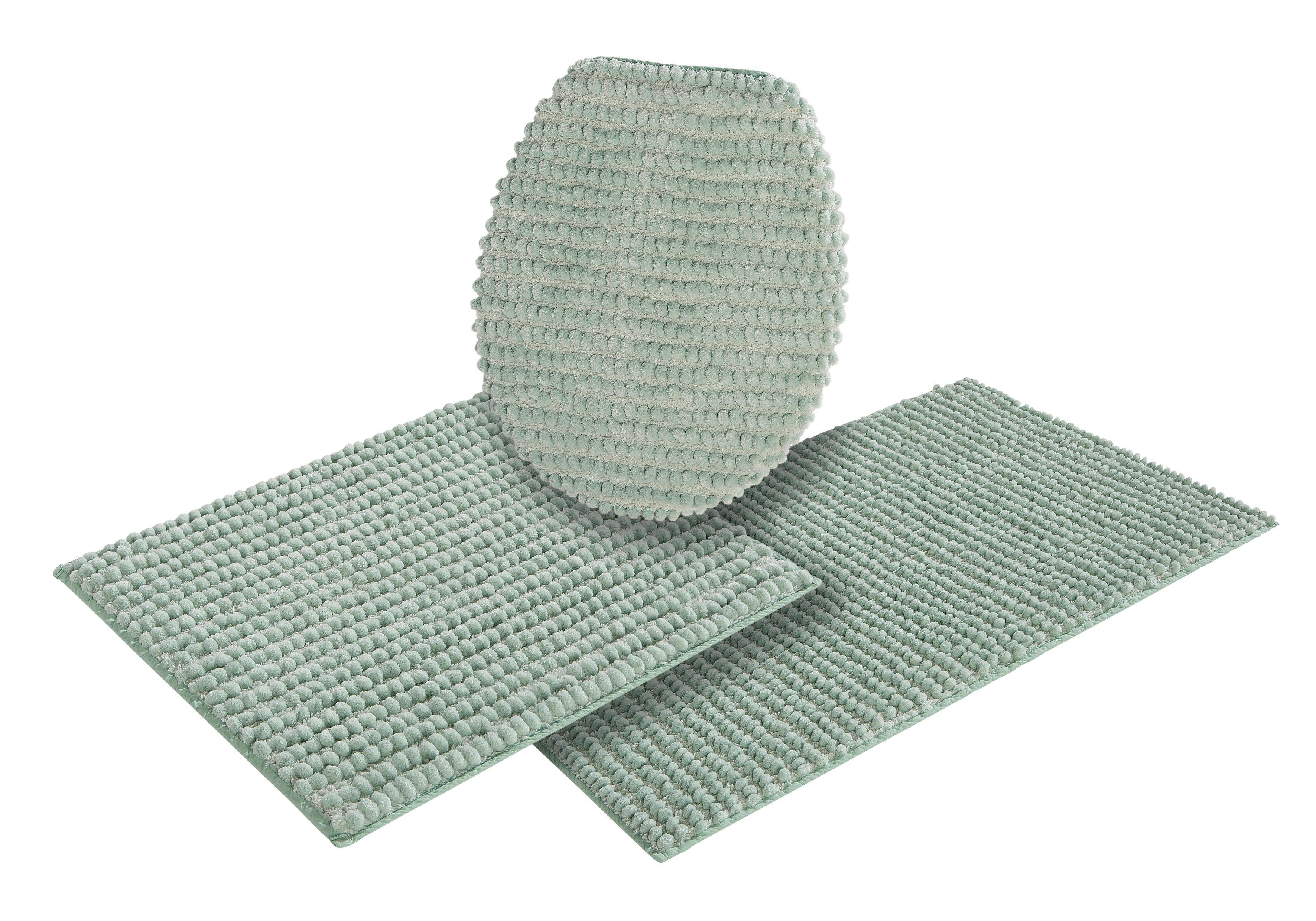 my home Badematte Renat, Badvorleger, Badezimmer Teppich, Scandi, Höhe 15 m günstig online kaufen