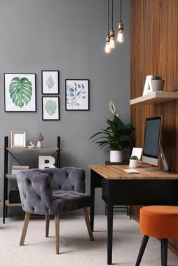 A.S. Création Wandfarbe Premium Innenwandfarbe PURO Tuchmatt cool grey, ideal für Wohnzimmer, Schlafzimmer, Flur und Küche, Farbwelt Grau