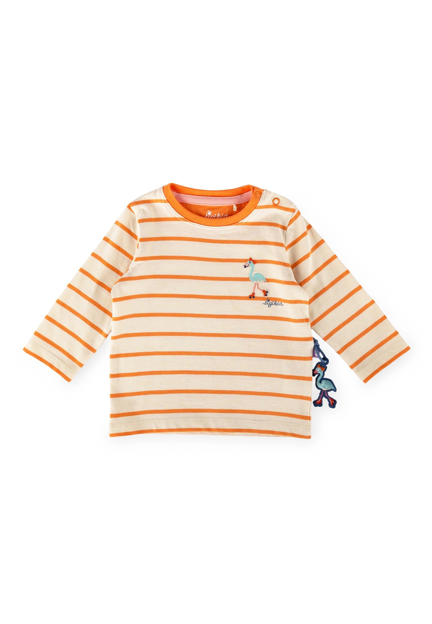 Langarmshirt Kindershirt Langarmshirt Wild Flamingo