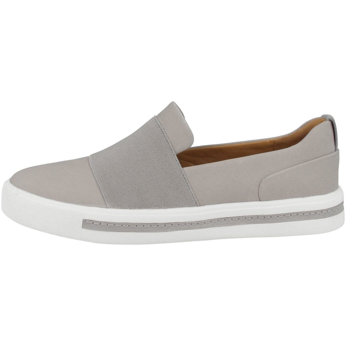 clarks un maui step slip on trainers