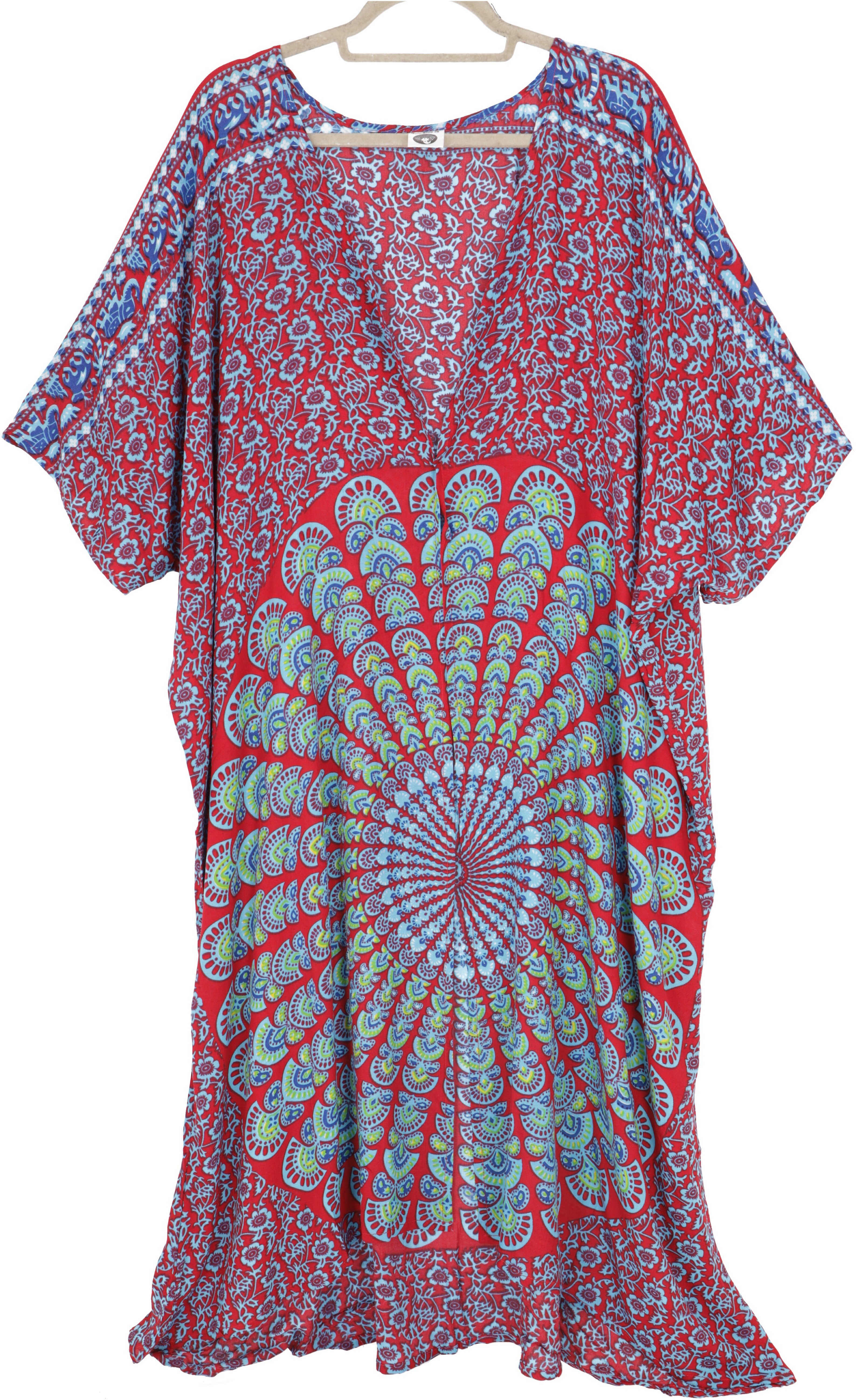 Guru-Shop Kimono Leichter Sommer Kimono, Umhang, Strandkleid mit.., alterna günstig online kaufen