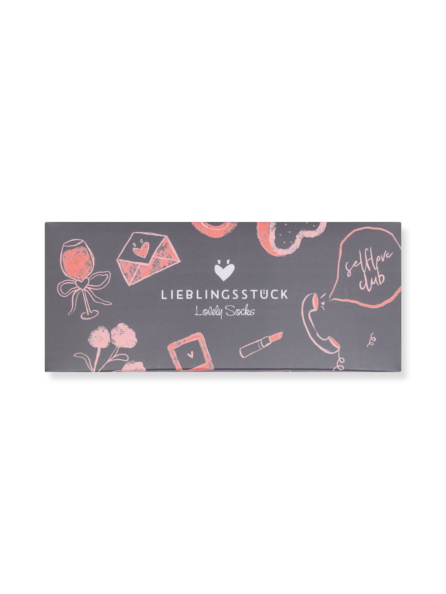 Lieblingsstück Langsocken KellyEp - Geschenkbox - Regular mit Baumwoll-Anteil