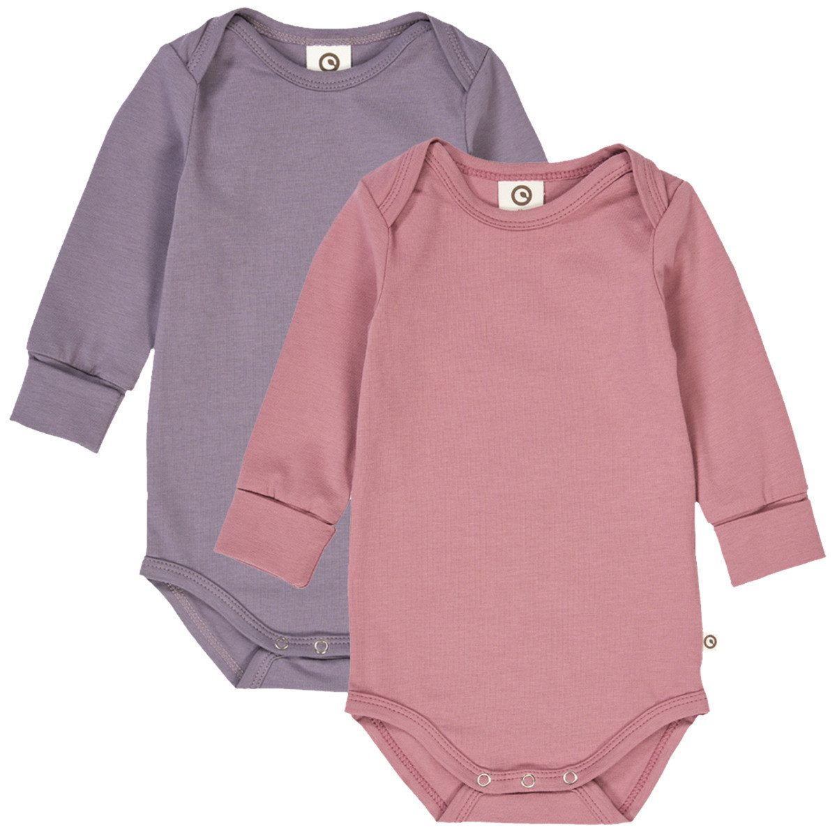 Müsli by GREEN COTTON Langarmbody 1582072300 Mädchen (2-tlg) Langarm Einteiler, Body, Longsleeve-Body, Bodysuit, Stretchbody