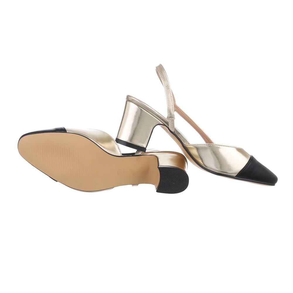 Ital-Design Damen Abendschuhe Elegant Schnürpumps (85878353) Blockabsatz Sc günstig online kaufen