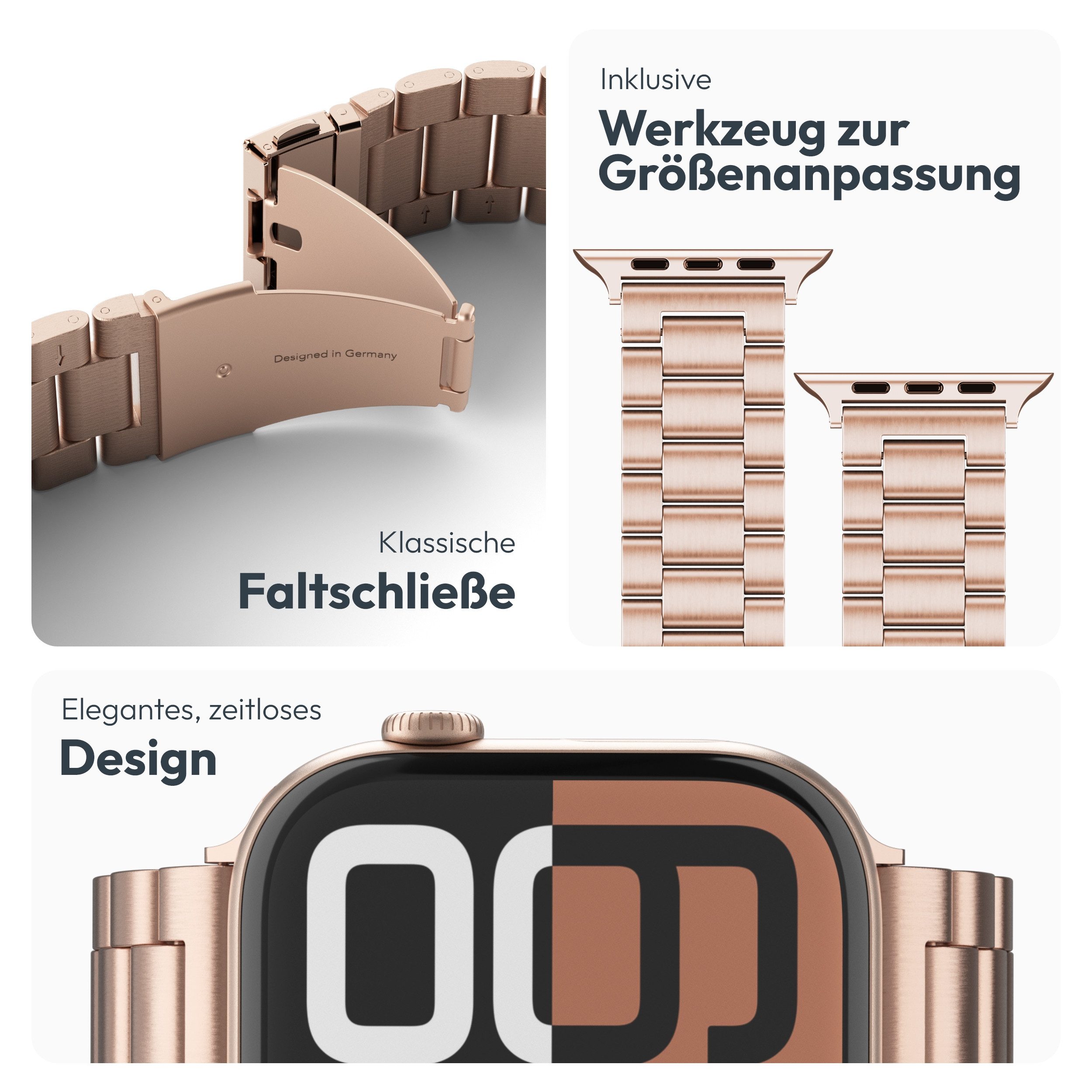 VONMÄHLEN Smartwatch-Armband Link Bracelet 2