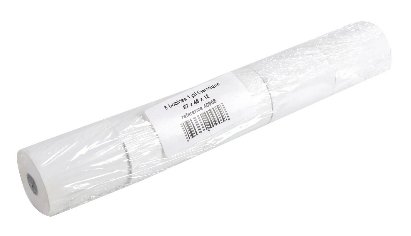 Thumbnail - EXACOMPTA Endlospapier 50x Thermorolle für Kartenzahlung 57x46mm 24m 1-lagig 55g/m2 40905DE, Rollen Thermisches Papier