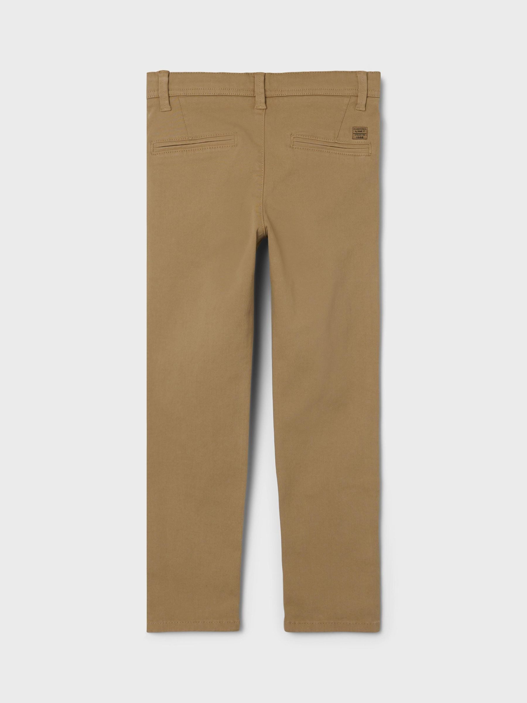 Name It Stoffhose Jungen Twill Chino Hose in Unifarbe