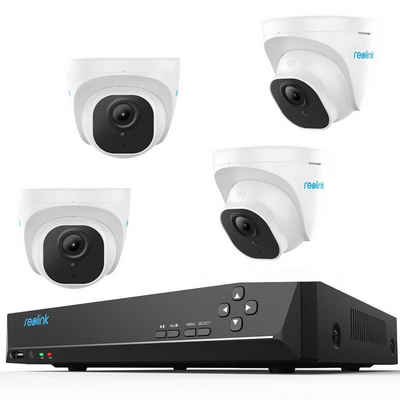 Reolink NVS8-5KD4-A 5K 8-Kanal PoE Komplettset für die Videoüberwachung mit Netzwerk-Videorecorder