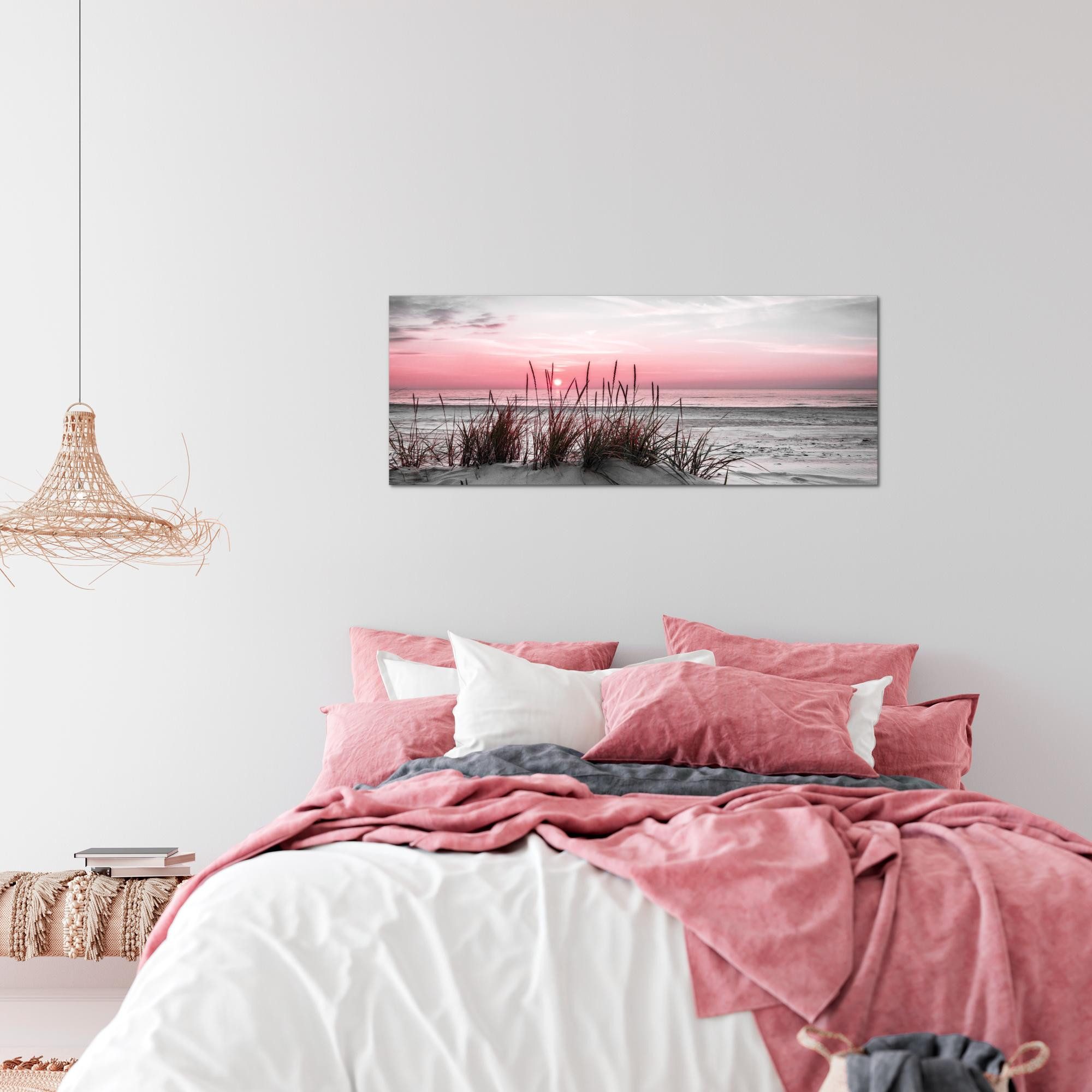 Runa Art XXL-Wandbild Ostsee Strand Meer Bild Urlaub Deko Wohnzimmer Grau R günstig online kaufen
