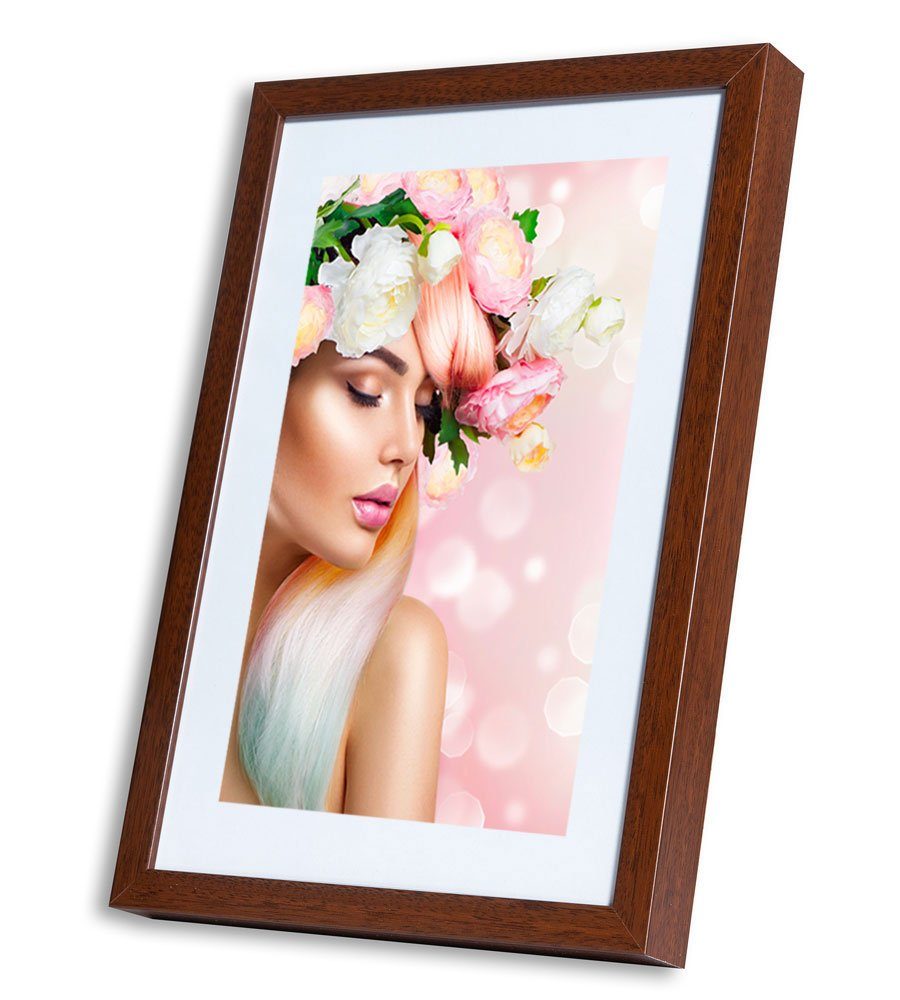 IDEAL TREND Bilderrahmen KS15 Bilderrahmen Lifestyle Foto Rahmen Collage Wanddeko Poster Holzop von IDEAL TREND