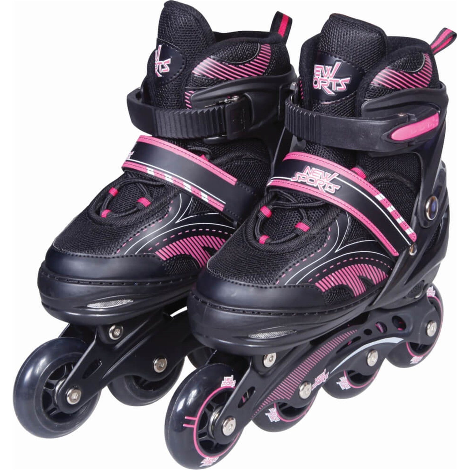 Vedes Inlineskates 73421934 New Sports Inliner Pink, ABEC 7, Größe 35 – 38