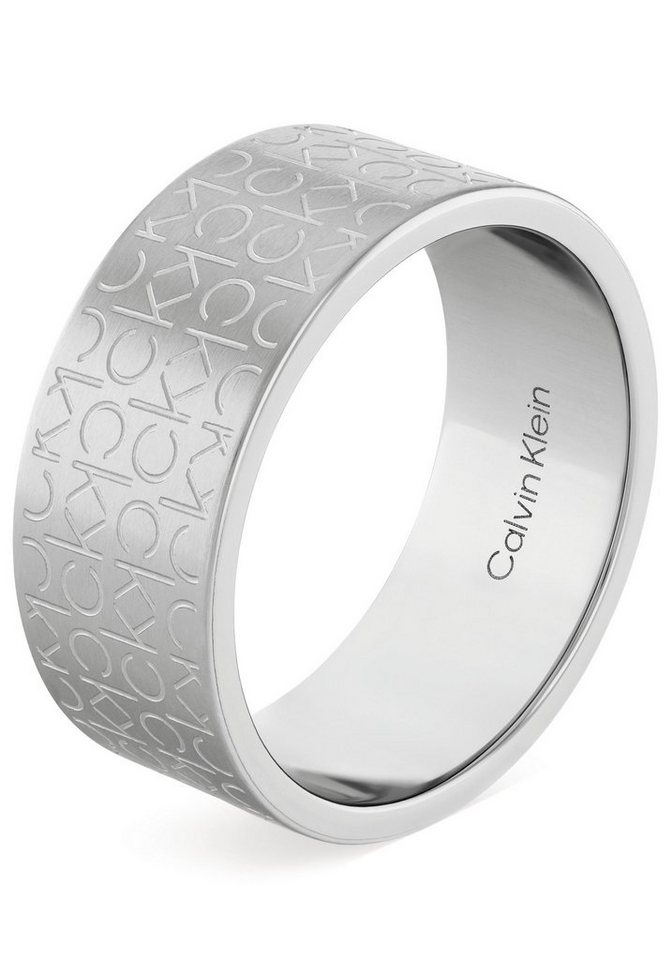 Calvin Klein Fingerring Schmuck Edelstahl Fingerring Herrenring DEFIANT, zu  Hoodie, Shirt, Jeans, Sneaker, Jacke, Calvin Klein Underwear!