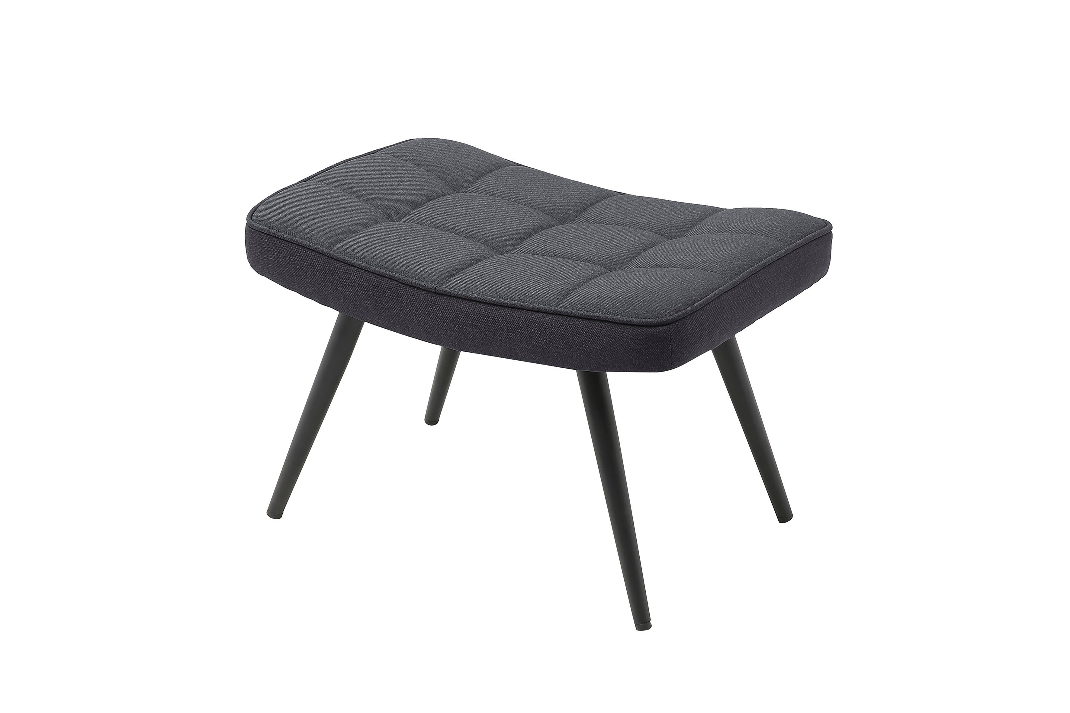 byLIVING Fußhocker Uta (Bezug: Samt, Webstoff, Cord, Grob-Cord, Bouclè / Fa günstig online kaufen