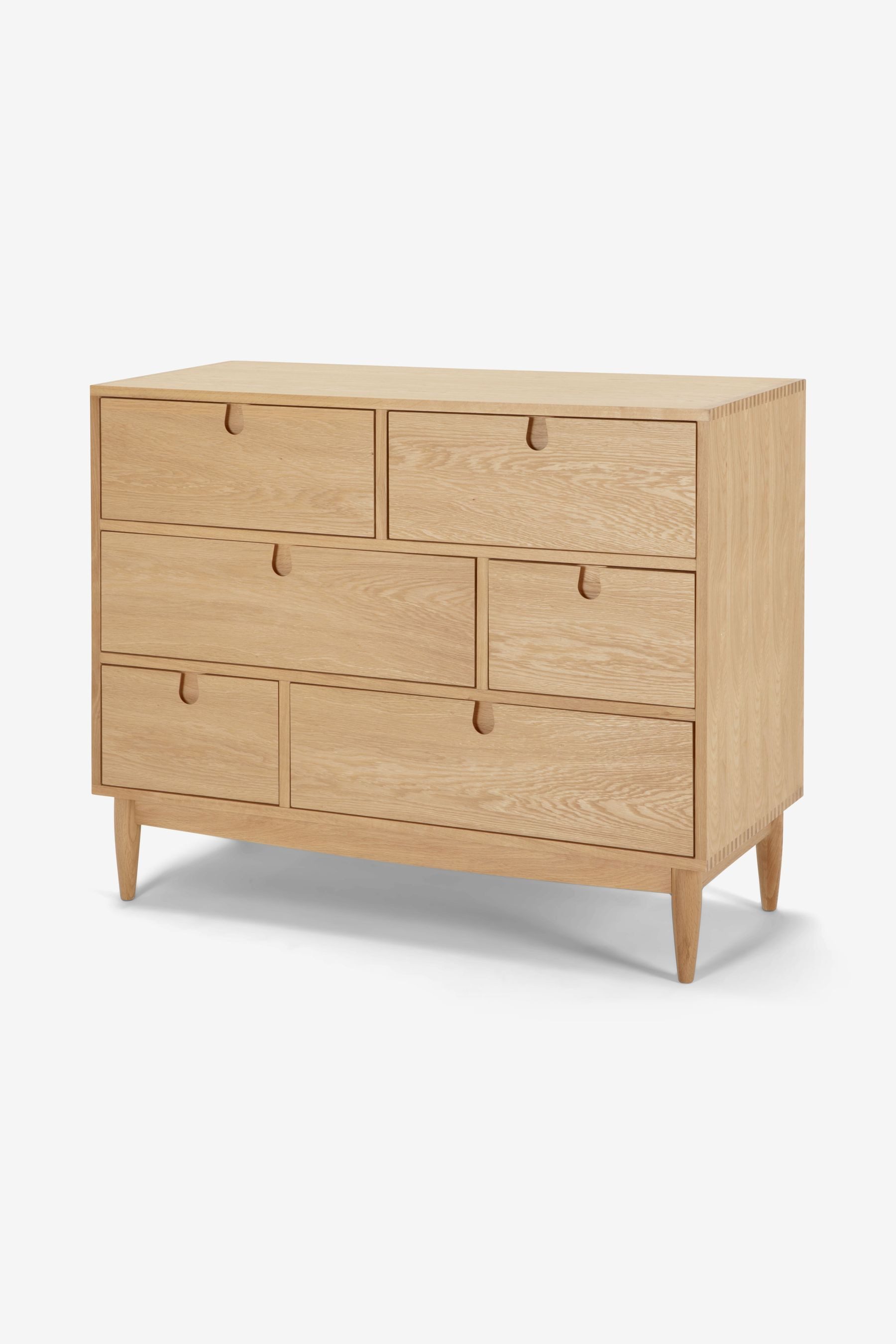 Kommode MADE.COM Penn Breite Kommode mit 6 Schubladen