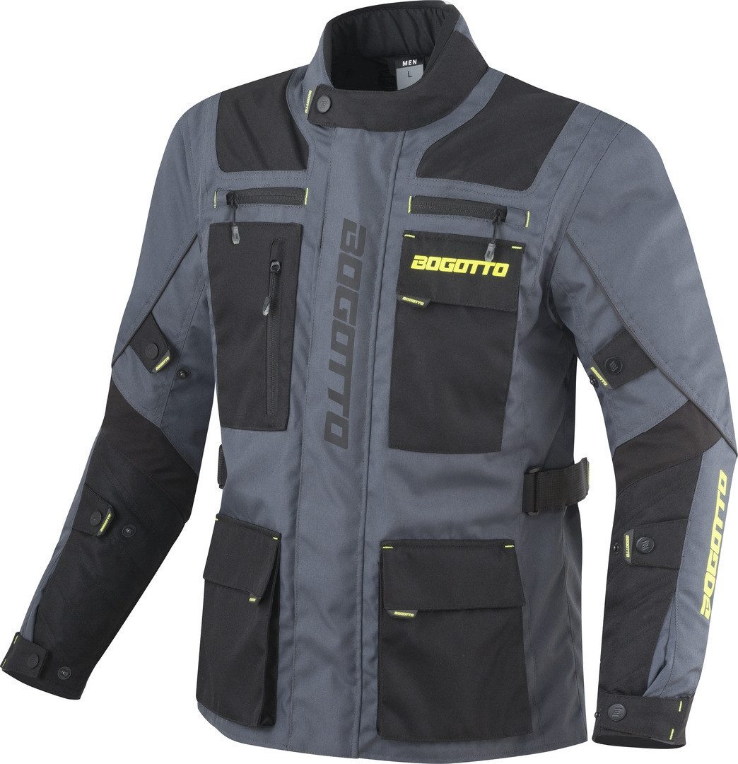 Bogotto Motorradjacke Covelo wasserdichte Motorrad Textiljacke herausnehmba günstig online kaufen