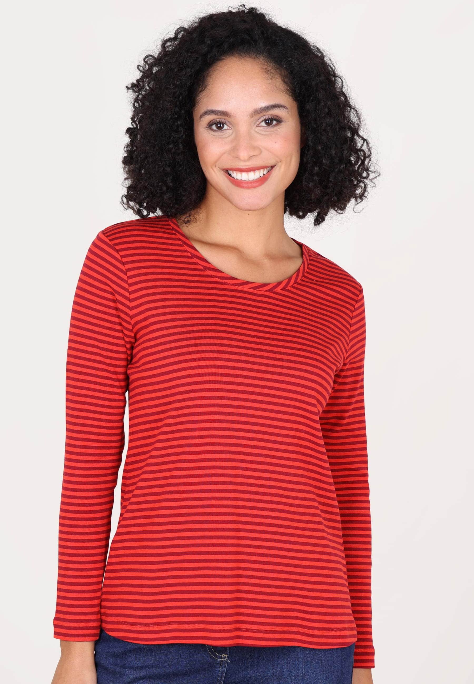 Langarmshirt Adisella Stripes