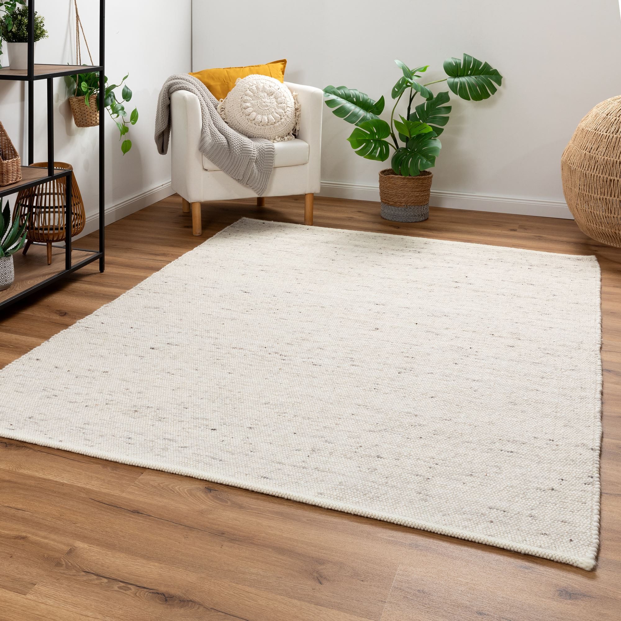 Steffensmeier Wollteppich Paros, Rechteckig, Handwebteppich, Handweb Teppic günstig online kaufen