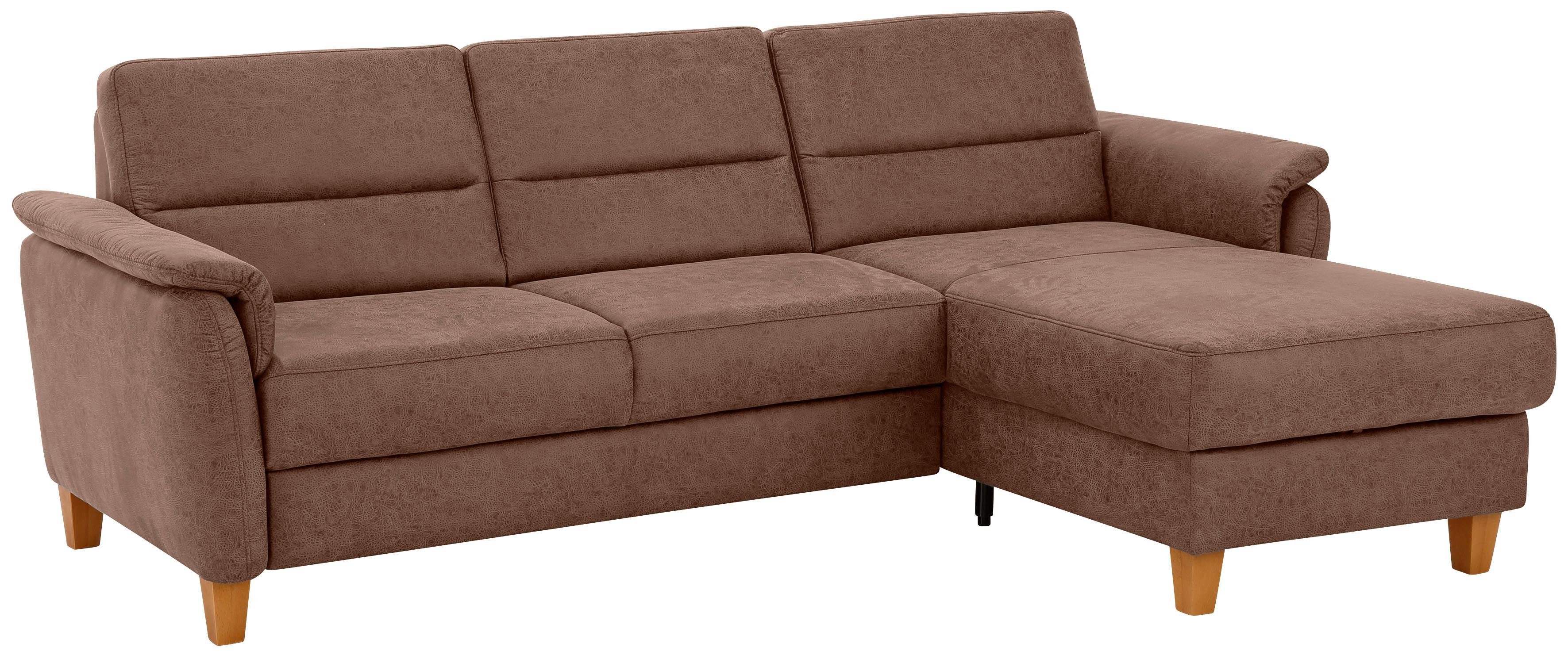 Home affaire Ecksofa Palmera L-Form, Federkern, günstig online kaufen