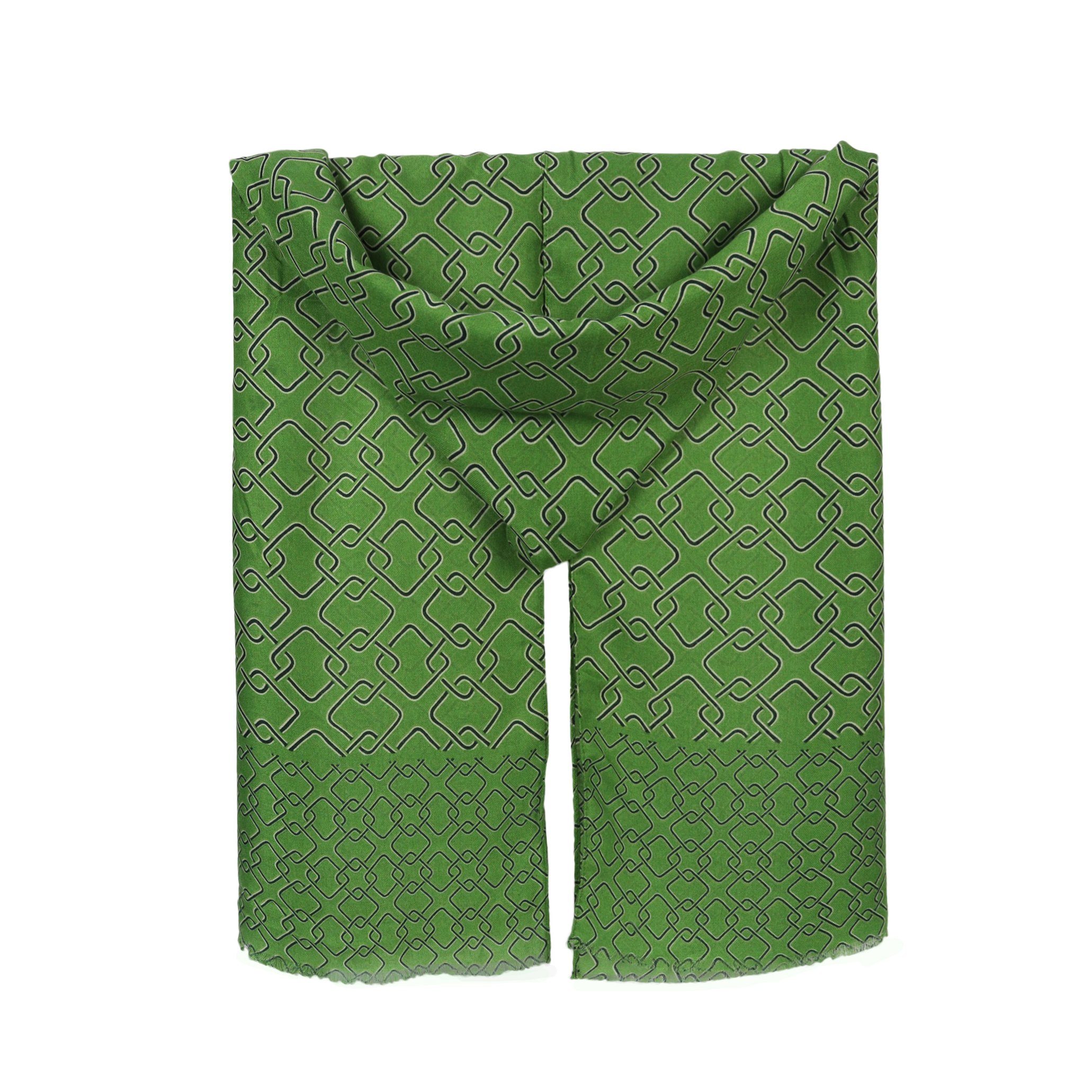 Modeschal Schal ZEBRO grün